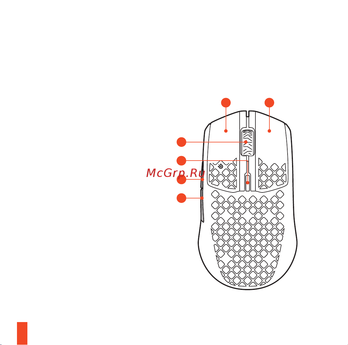 Steelseries Aerox 3 Wireless Black Руководство по эксплуатации онлайн [6/44] 889185