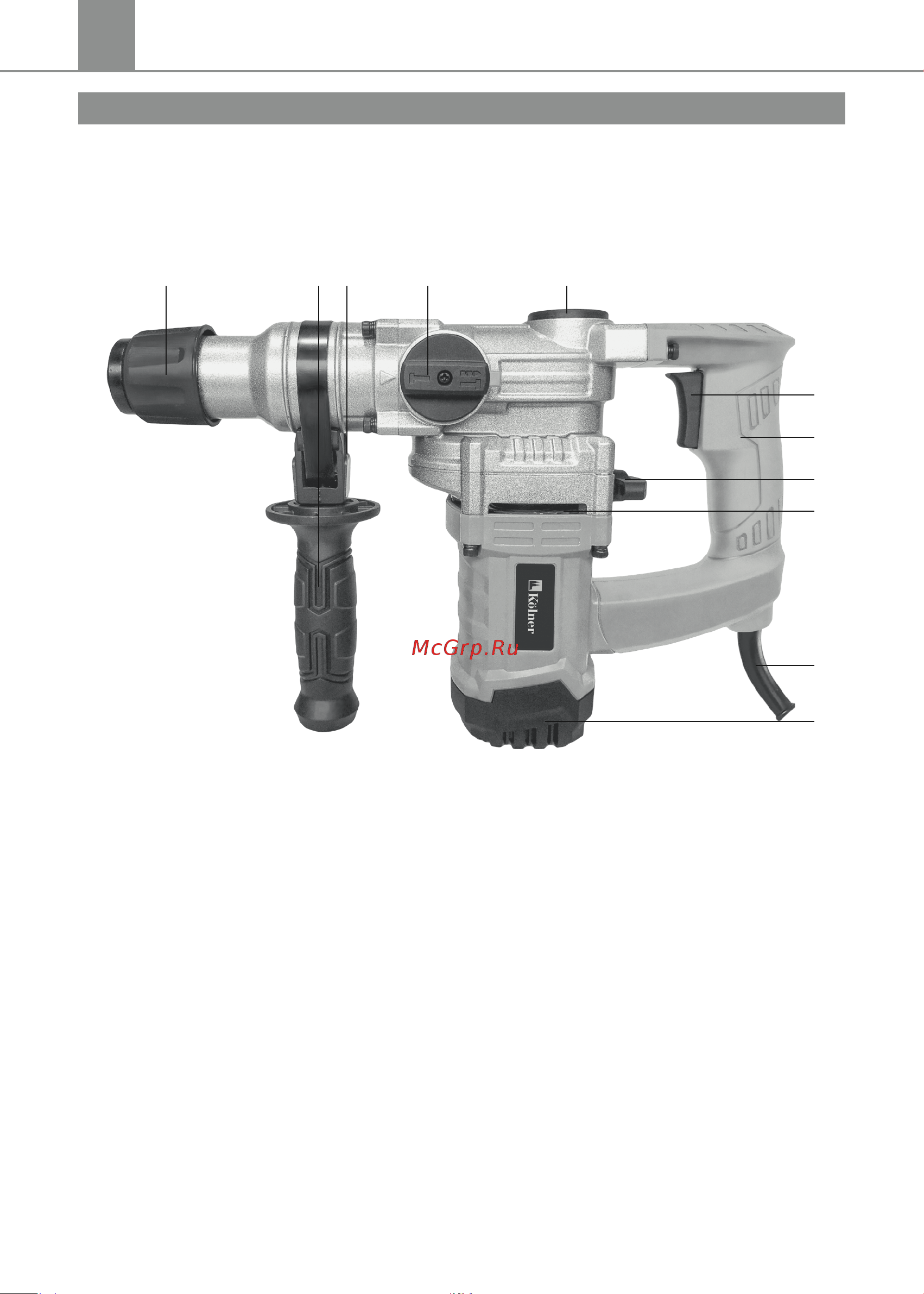 Kolner KRH 1050C Руководство по эксплуатации онлайн [23/28] 889330