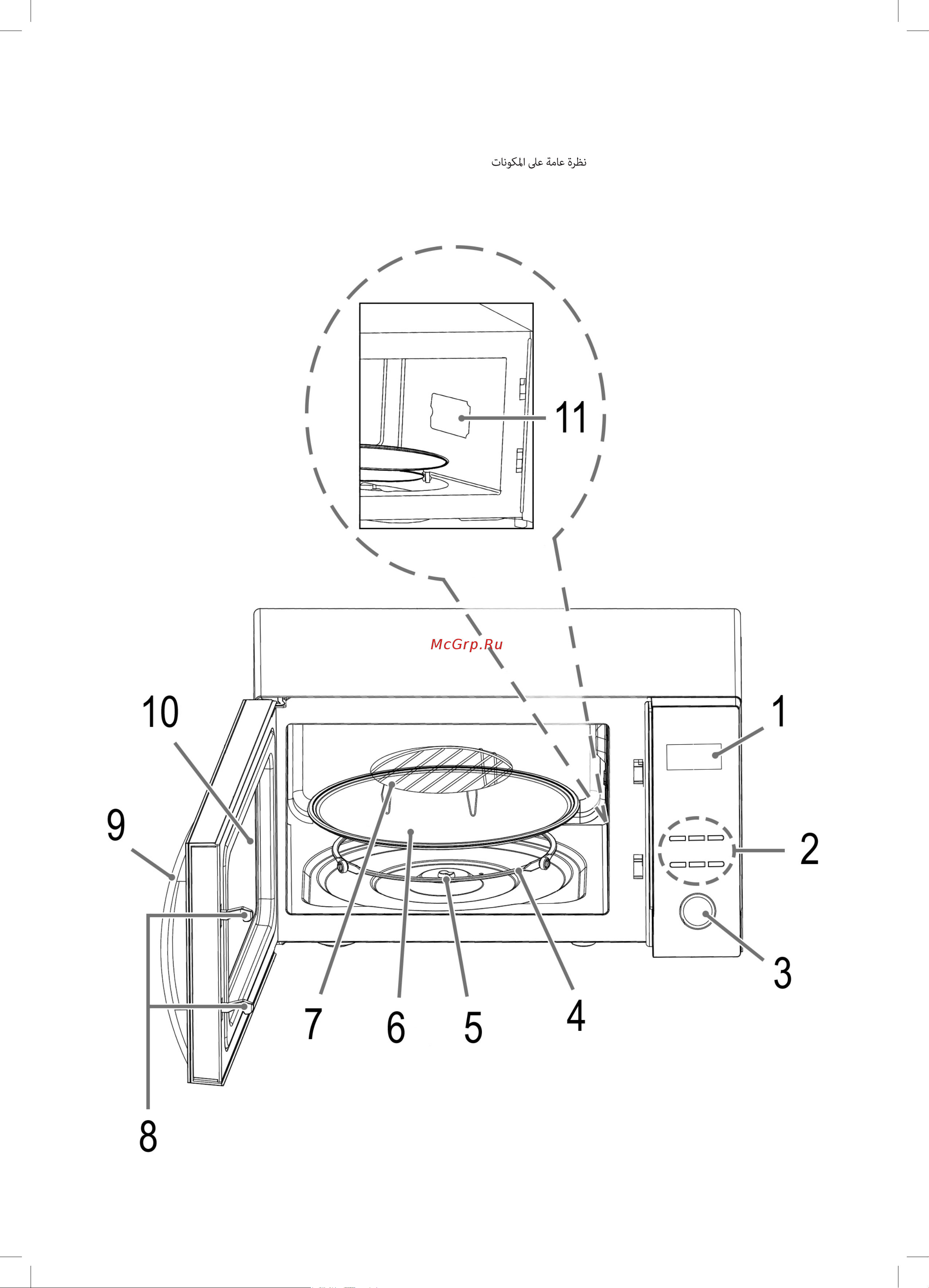 Profi Cook PC-MWG 1176 silber Руководство по эксплуатации онлайн [3/110] 889338