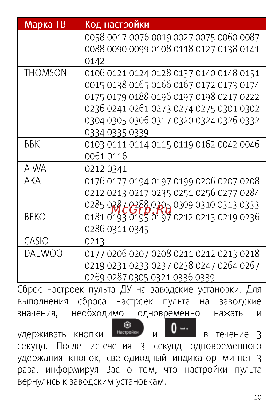 МТС с приставкой Руководство по эксплуатации онлайн [11/36] 889360