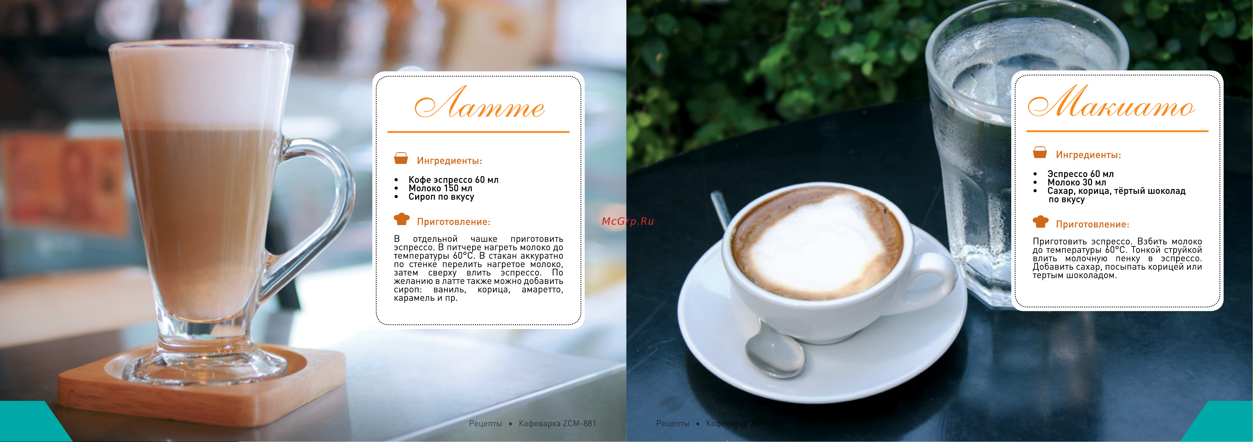 Zigmund & Shtain Al caffe ZCM#881 Руководство по эксплуатации онлайн [11/17] 889425