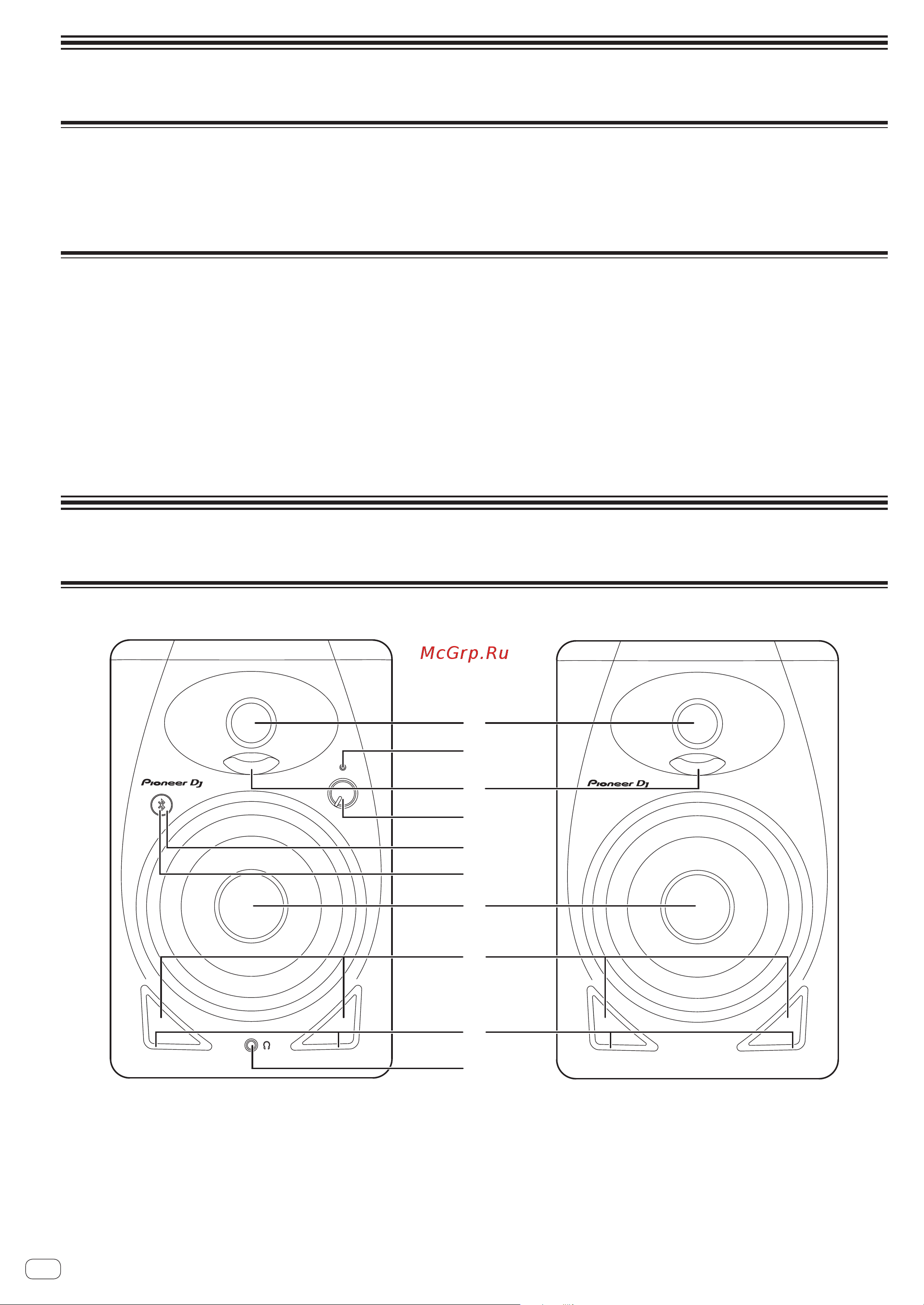 Pioneer DJ DM-40D-BT Руководство по эксплуатации онлайн [2/9] 889607