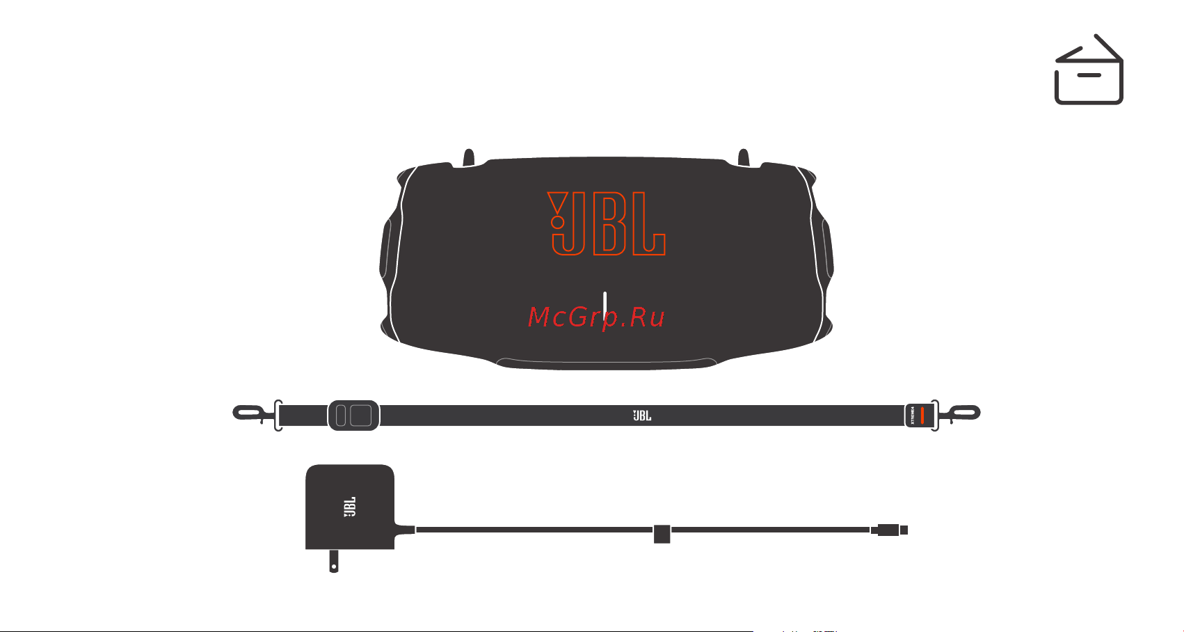 JBL XTREME 4 Blue Руководство по эксплуатации онлайн [2/20] 889675
