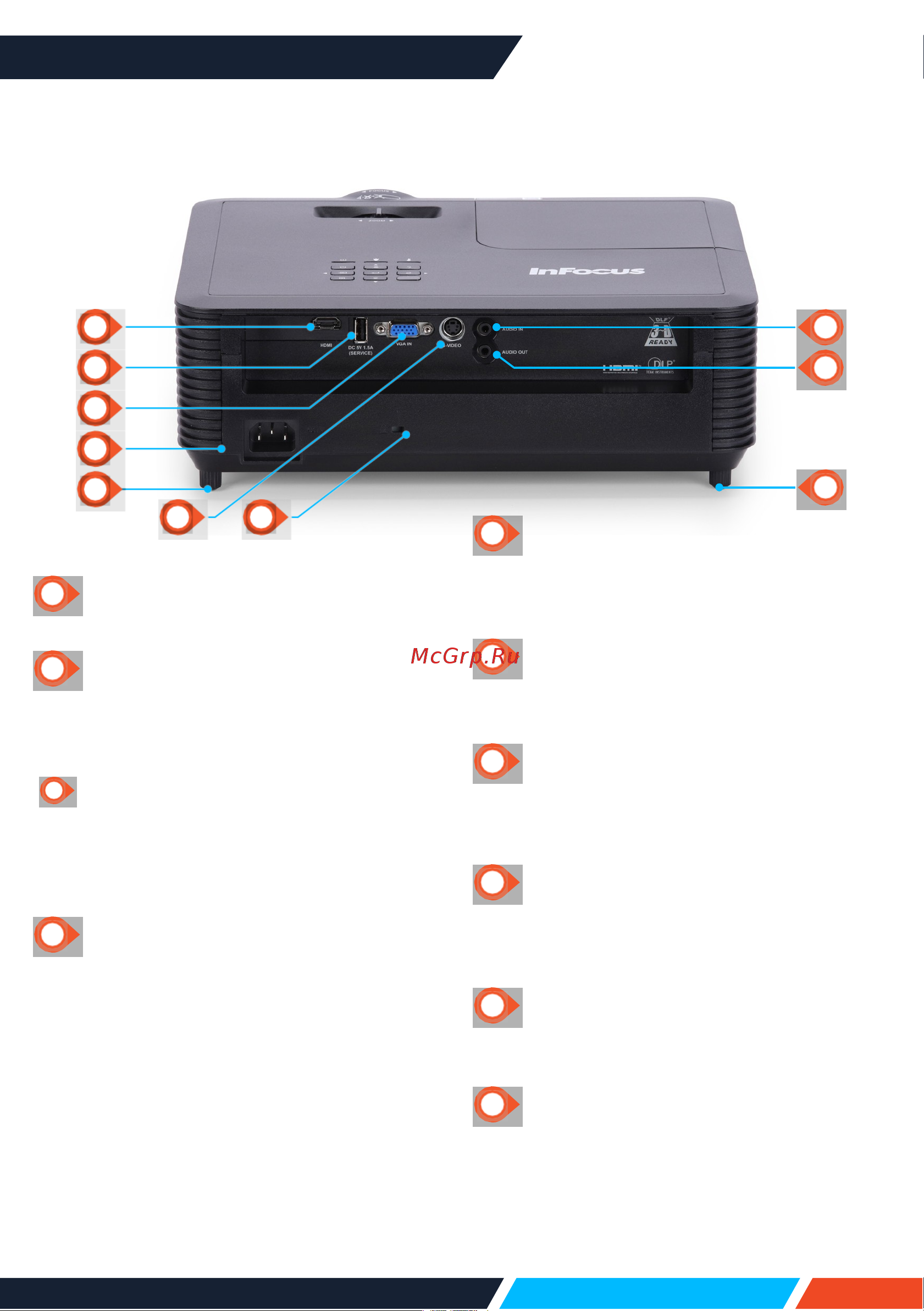 InFocus IN113AA DLP/4000 лм/SVGA/1,94-2,16:1/HDMI/3W/черный Руководство по эксплуатации онлайн [39/94] 889742