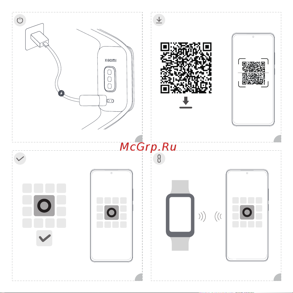 Xiaomi Smart Band 8 Active Black (BHR7422GL) Руководство по эксплуатации онлайн [4/76] 889760