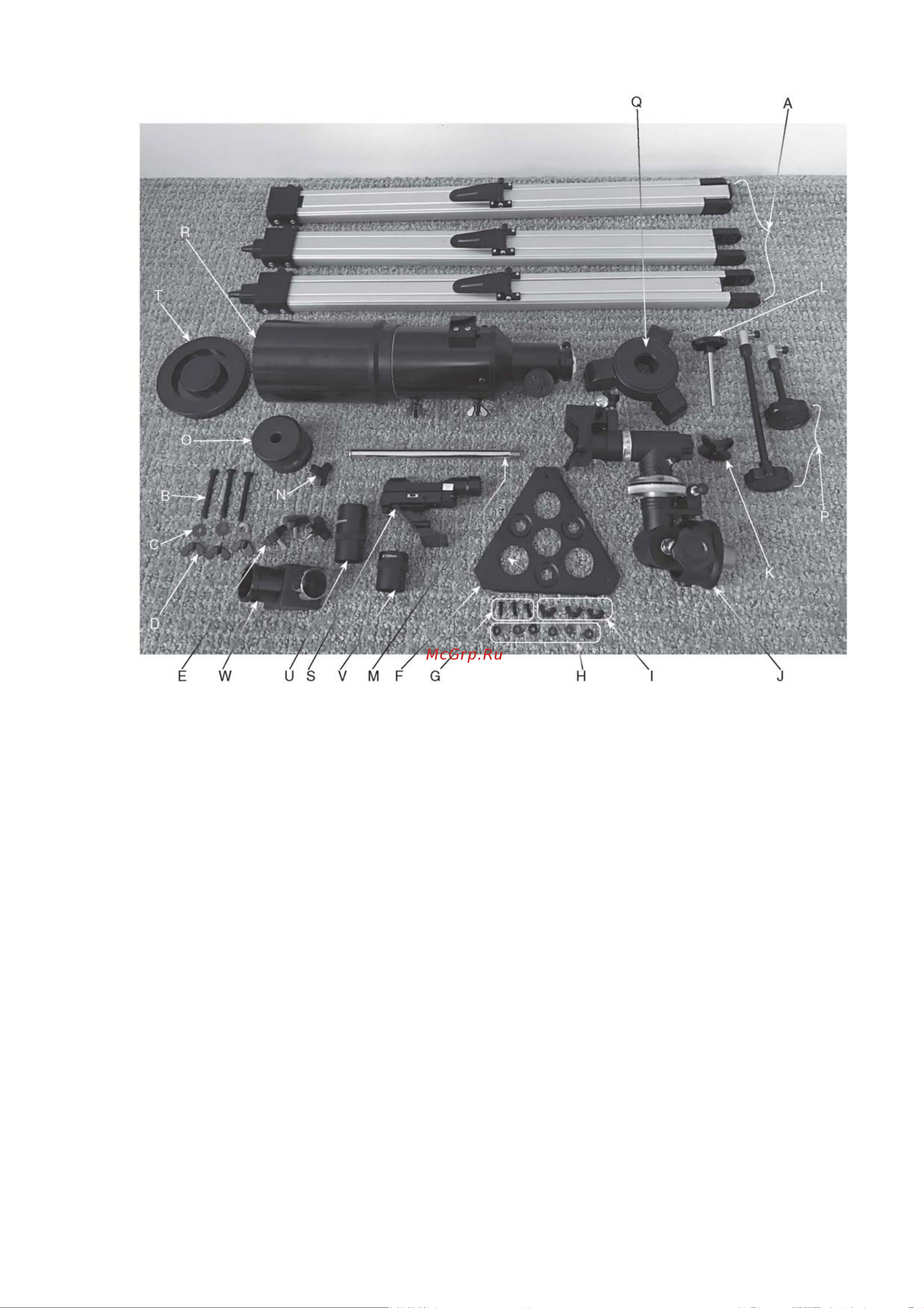 Orion Observer 80 ST EQ Refractor Руководство по эксплуатации онлайн [3/14] 889916