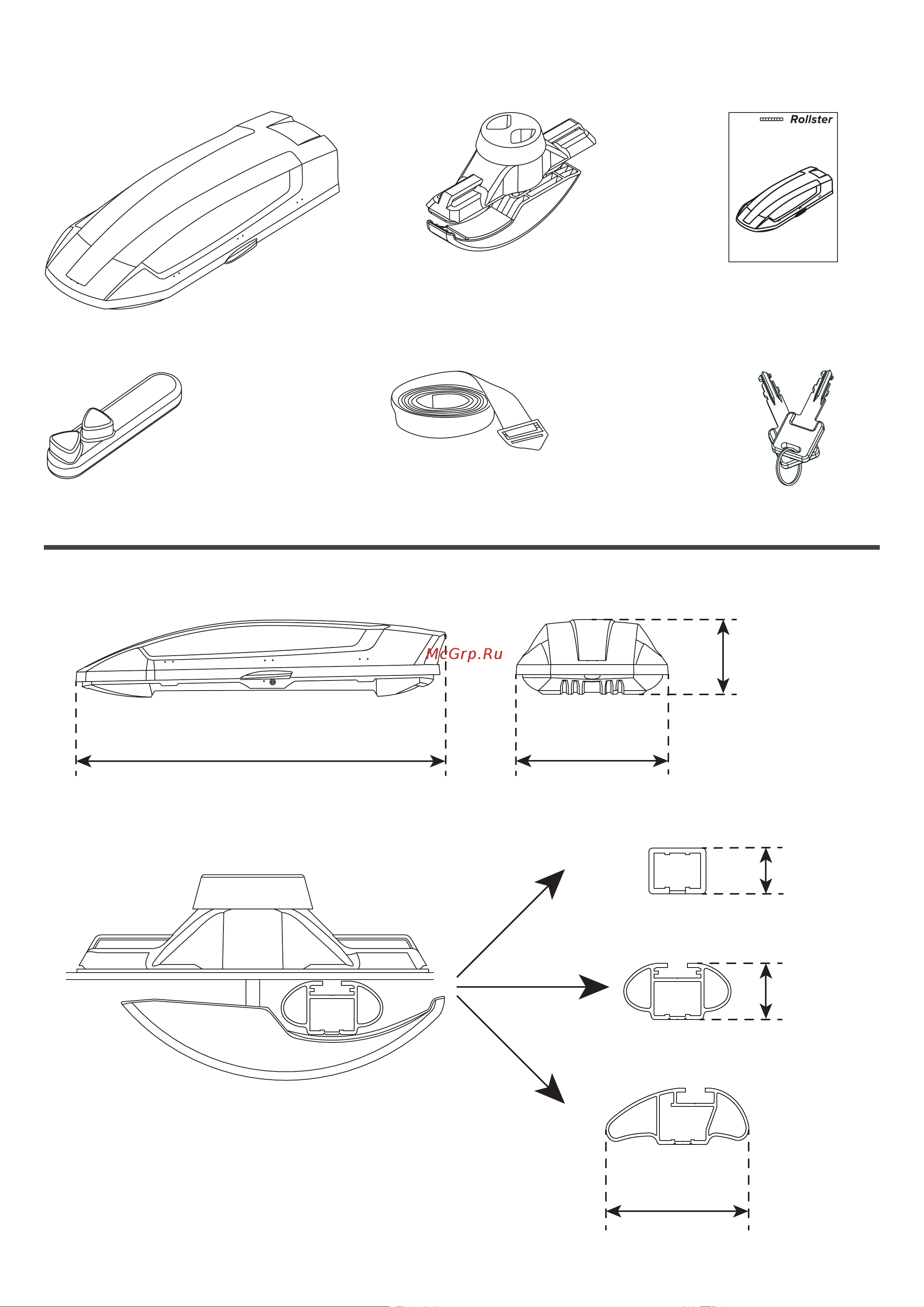 Rollster Mercury XL (24495) Руководство по эксплуатации онлайн [3/11] 889929
