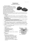 Pentax UP 8x25 Руководство по эксплуатации