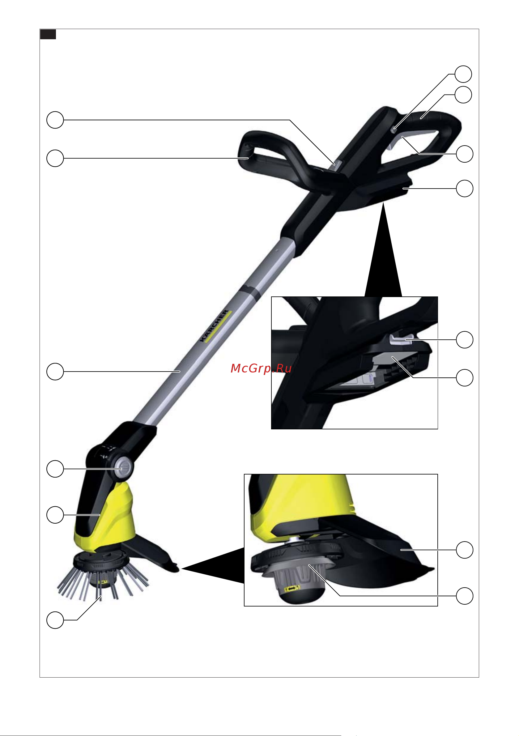 Karcher WRE 18-55 Battery Set Руководство по эксплуатации онлайн [2/14] 890119
