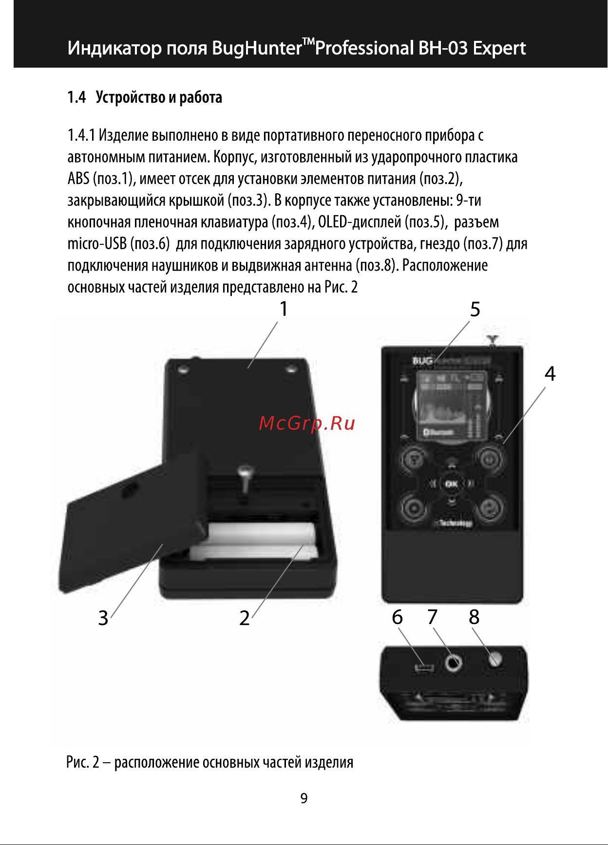I4Technology BH-03 Expert Руководство по эксплуатации онлайн [9/32] 890219