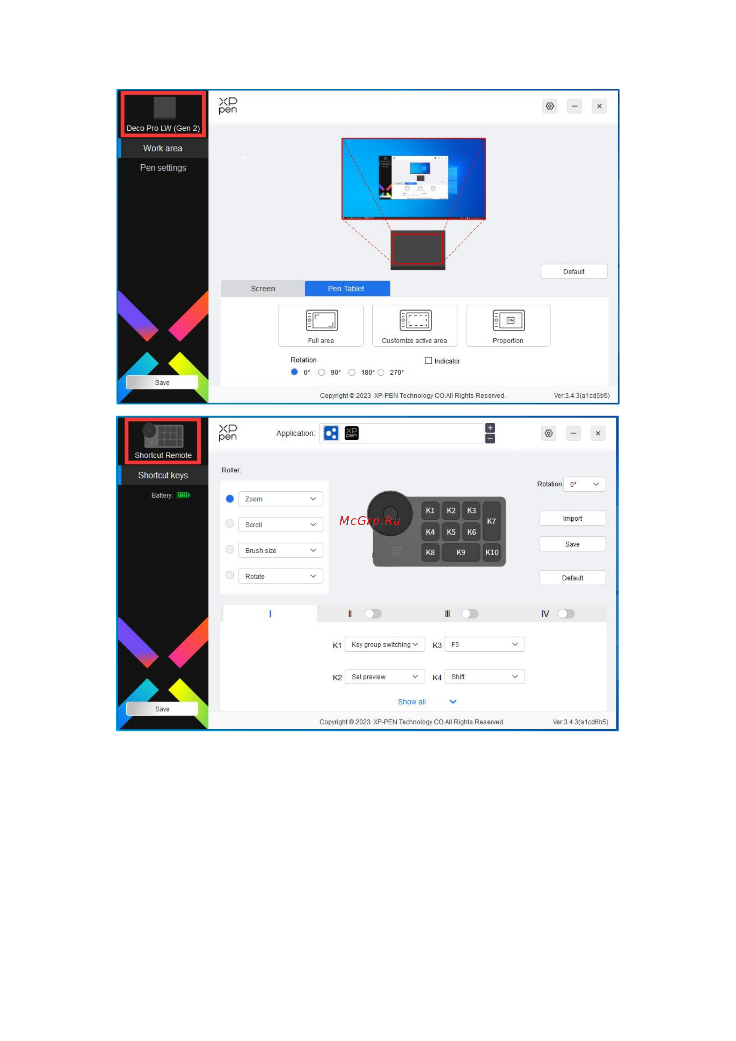 XP-Pen Deco Pro XLW Руководство по эксплуатации онлайн [15/31] 890425