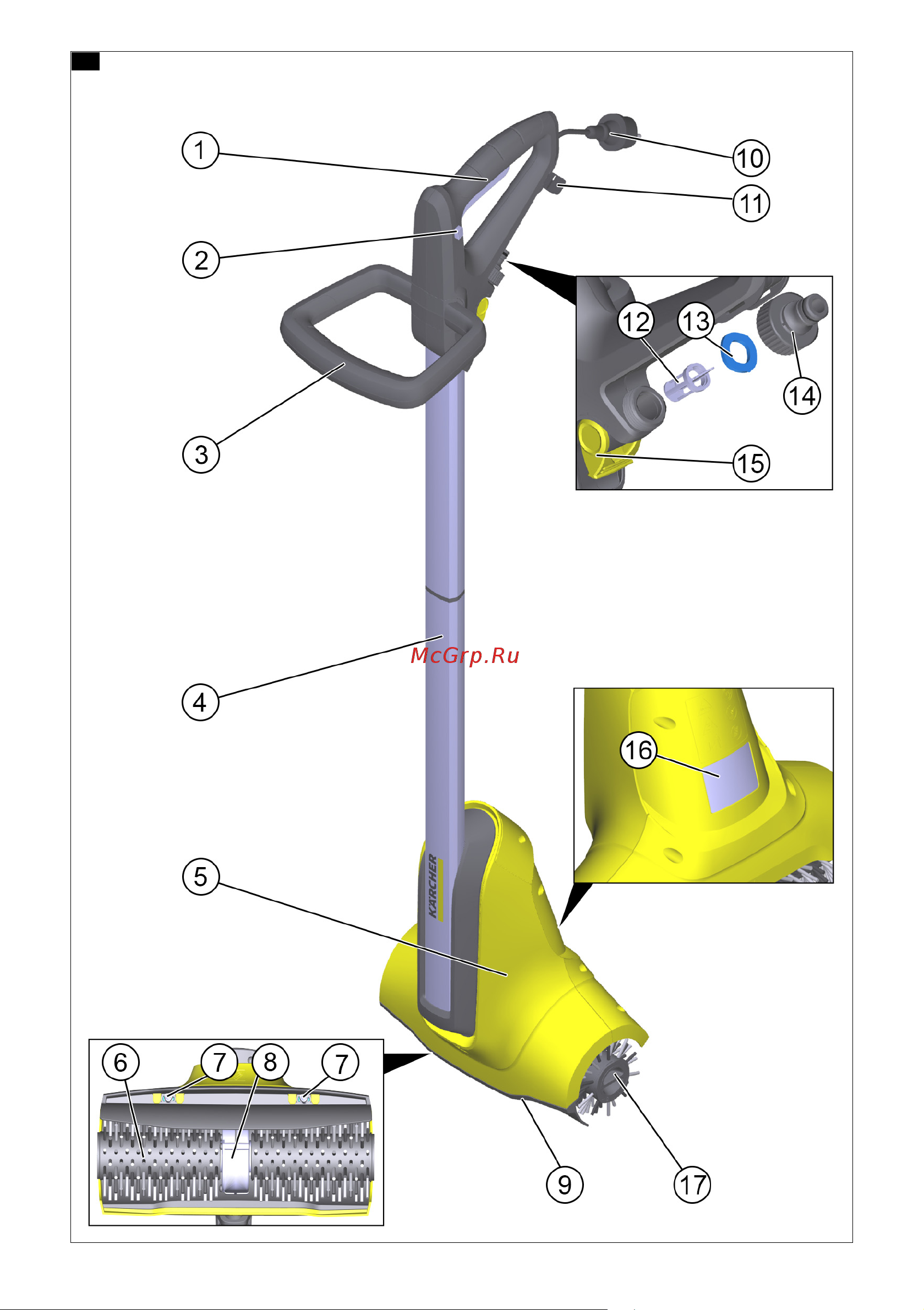 Karcher PCL 4 (1.644-000.0) Руководство по эксплуатации онлайн [2/128] 890438