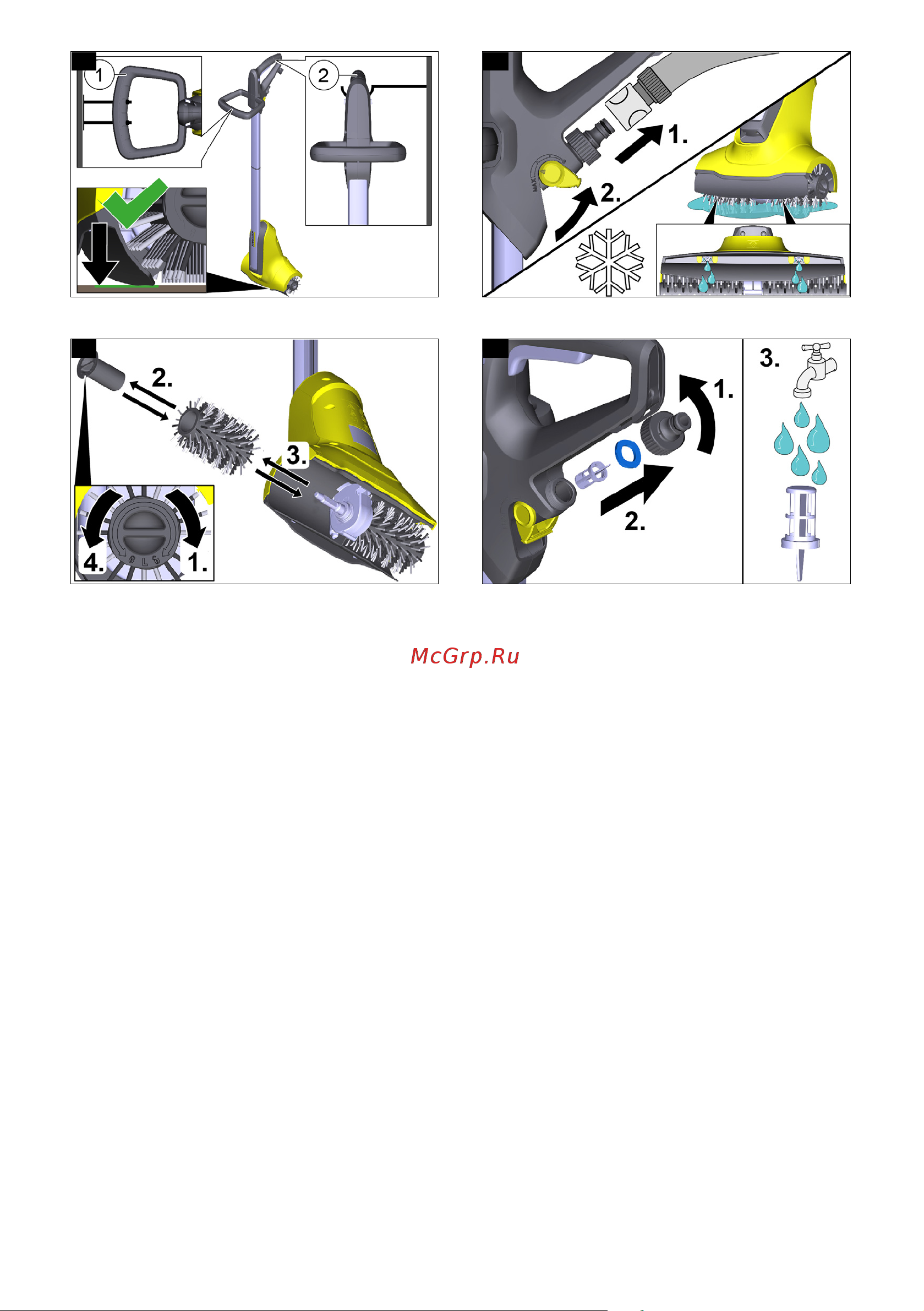 Karcher PCL 4 (1.644-000.0) Руководство по эксплуатации онлайн [4/128] 890438