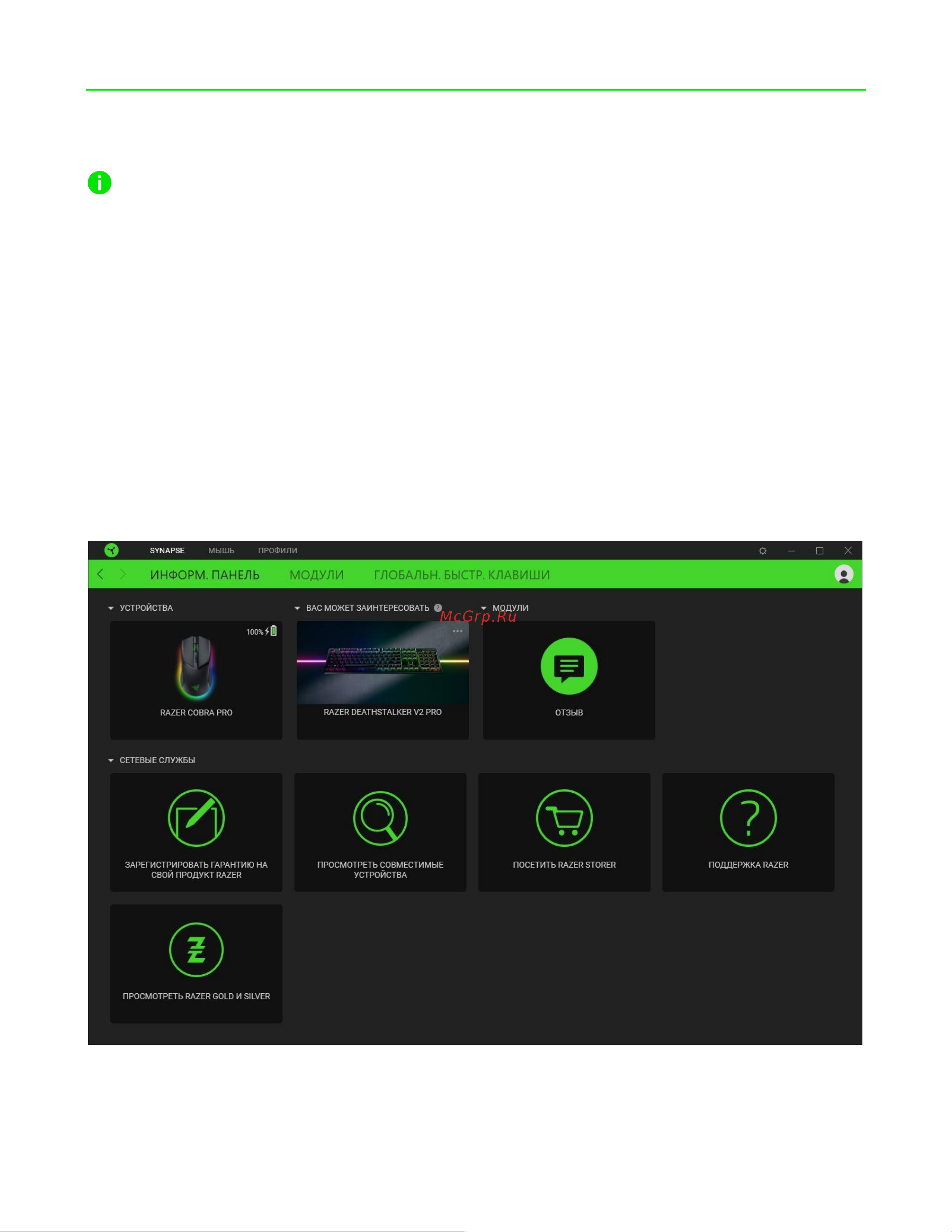Razer Cobra Pro (RZ01-04660100-R3G1) Руководство по эксплуатации онлайн [14/37] 890441