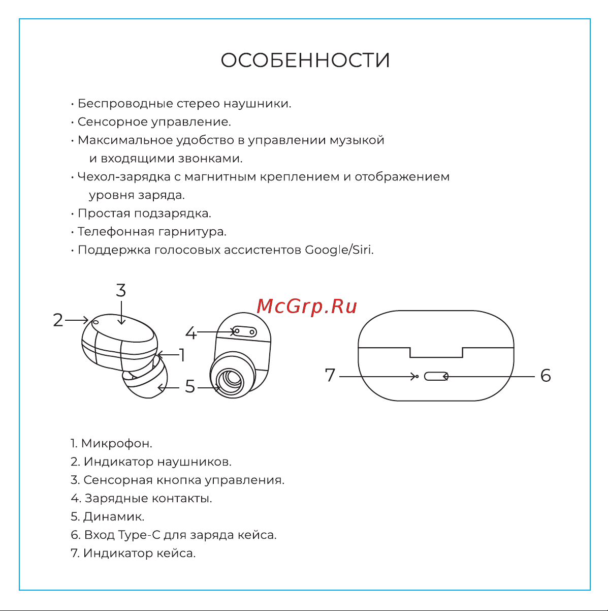 Hiper TWS SOUL V10 black HTW-S10 Руководство по эксплуатации онлайн [4/15] 890635