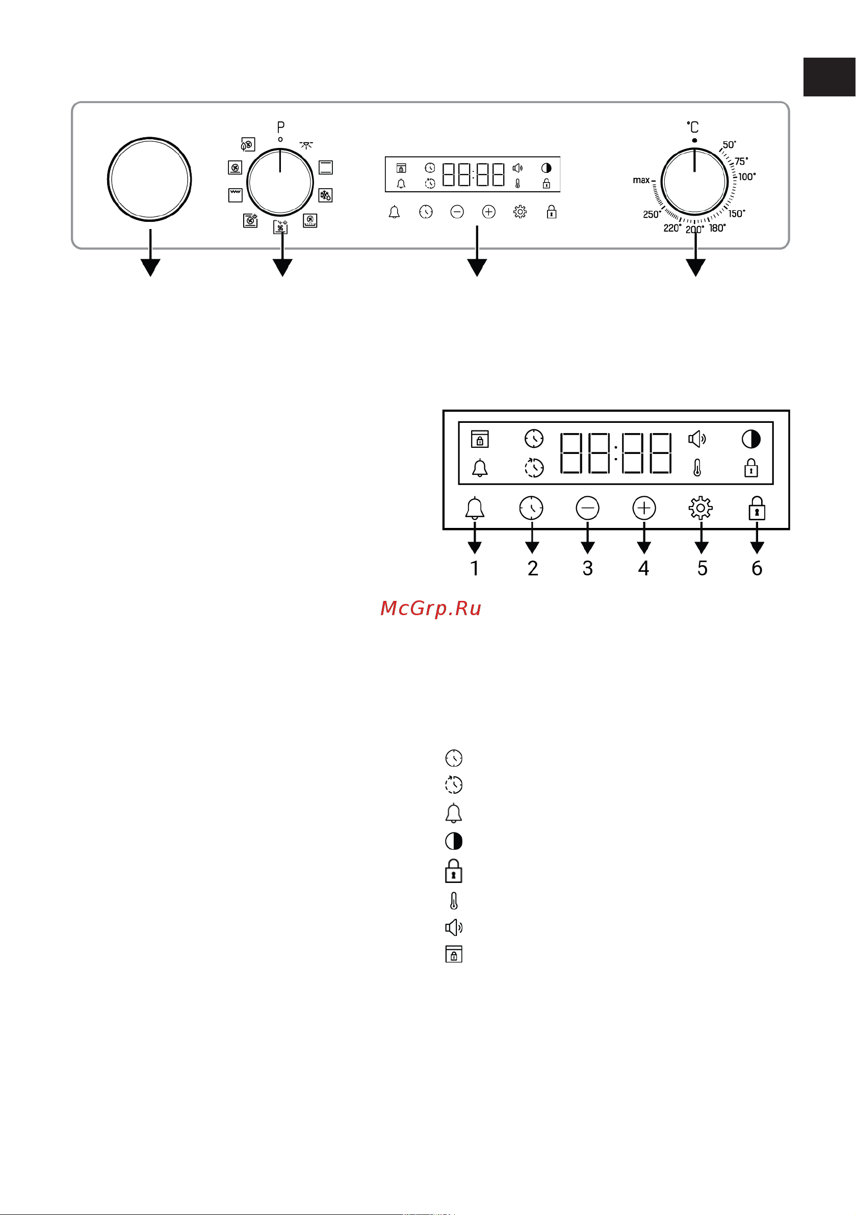 Grundig GEBM12300GSA серый Руководство по эксплуатации онлайн [14/88] 890645