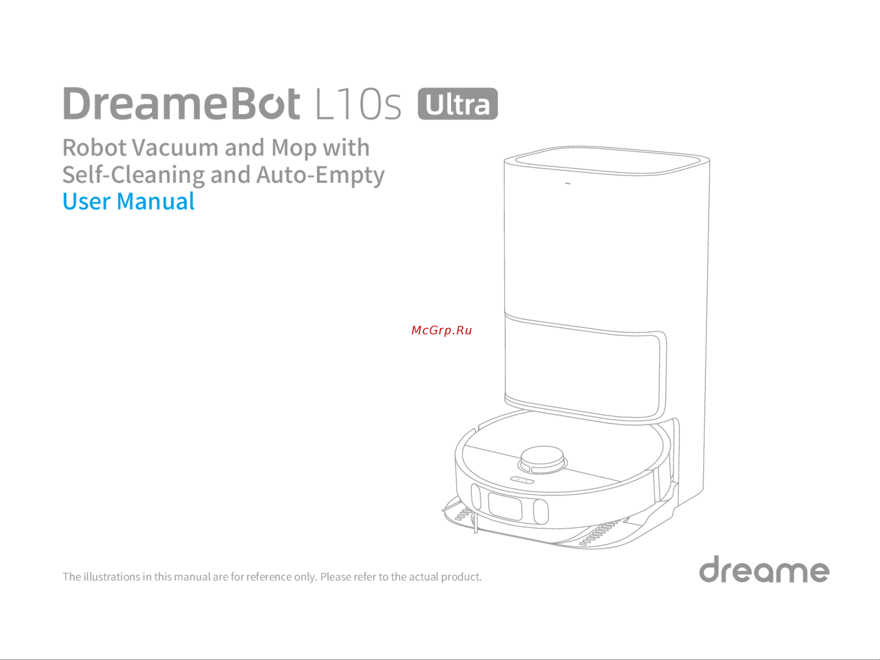 Dreame Bot L10s Ultra (RLS6LADC) Руководство по эксплуатации онлайн