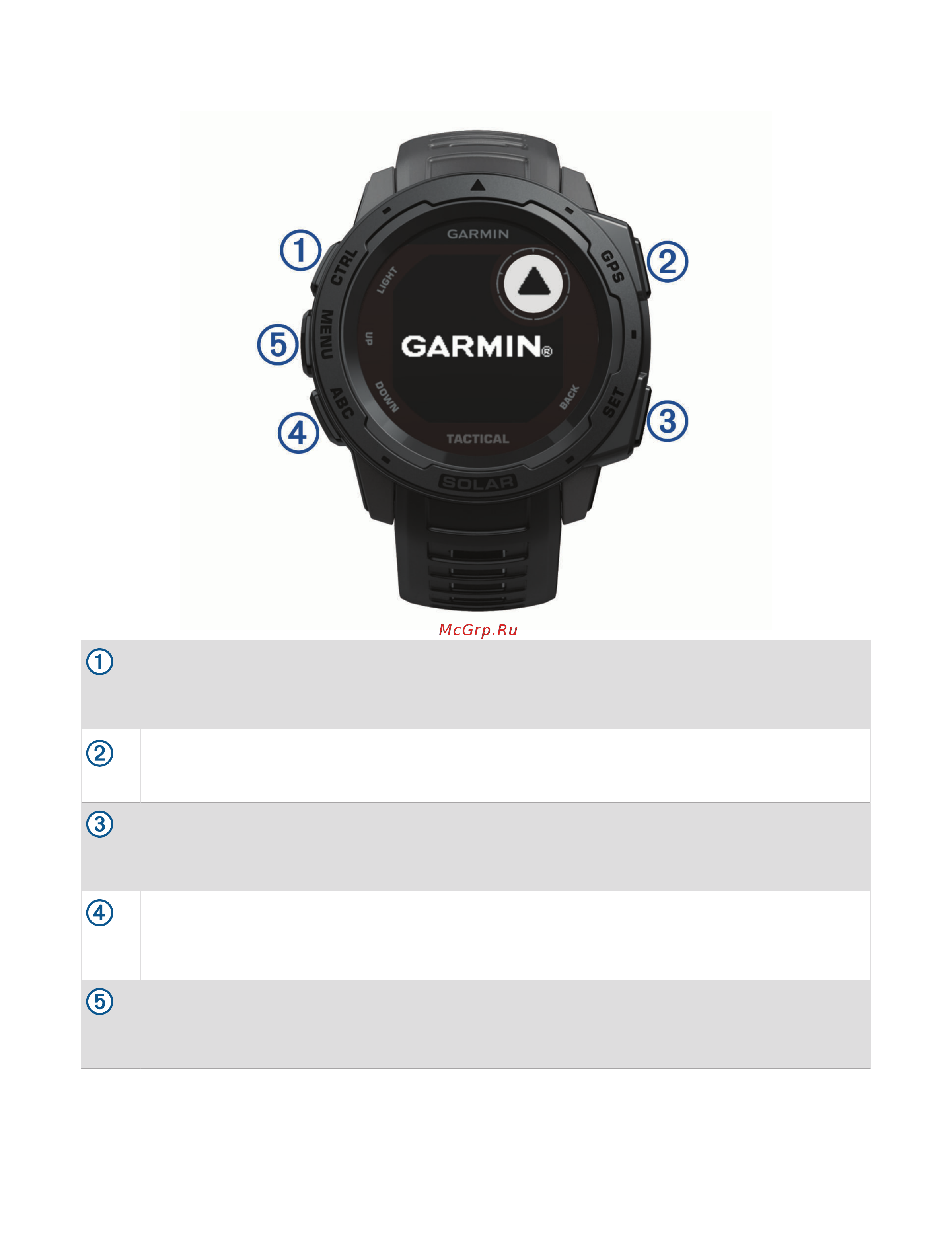 Garmin Instinct Solar White Руководство по эксплуатации онлайн [8/88] 890956