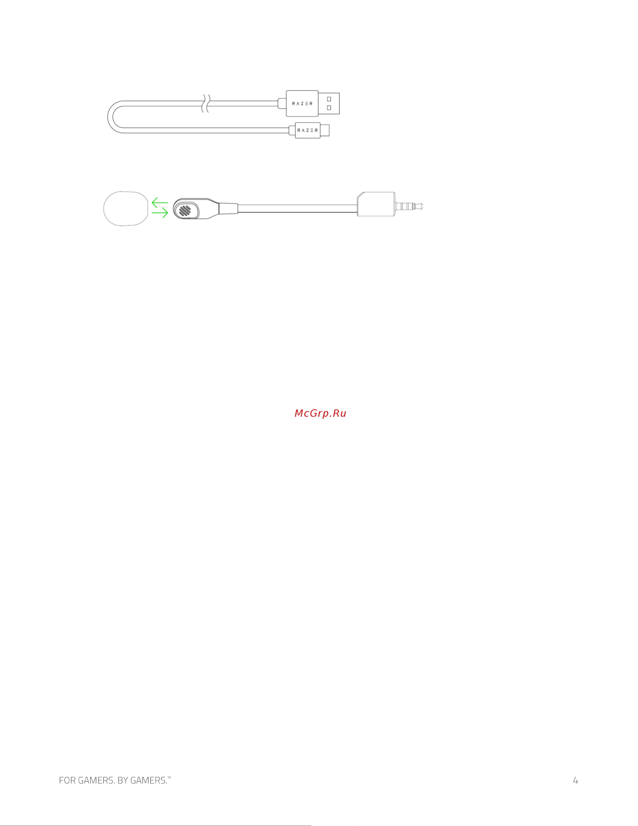 Razer Kaira Pro for Xbox Halo Infinite, зеленые (RZ04-03470200-R3M1) Руководство по эксплуатации онлайн [5/21] 891097