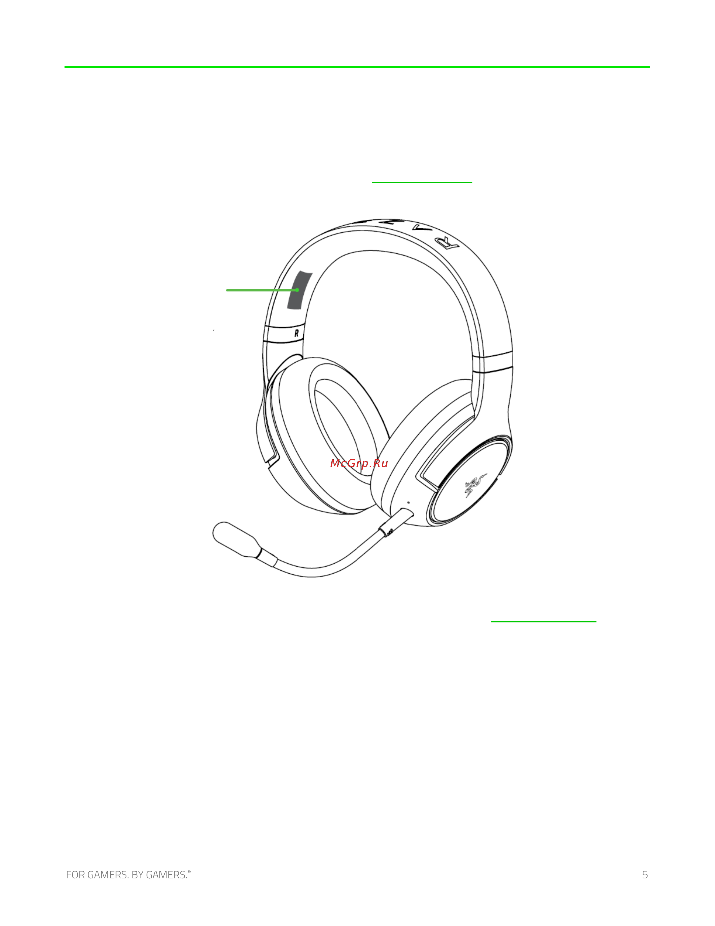 Razer Kaira Pro for Xbox Halo Infinite, зеленые (RZ04-03470200-R3M1) Руководство по эксплуатации онлайн [6/21] 891097