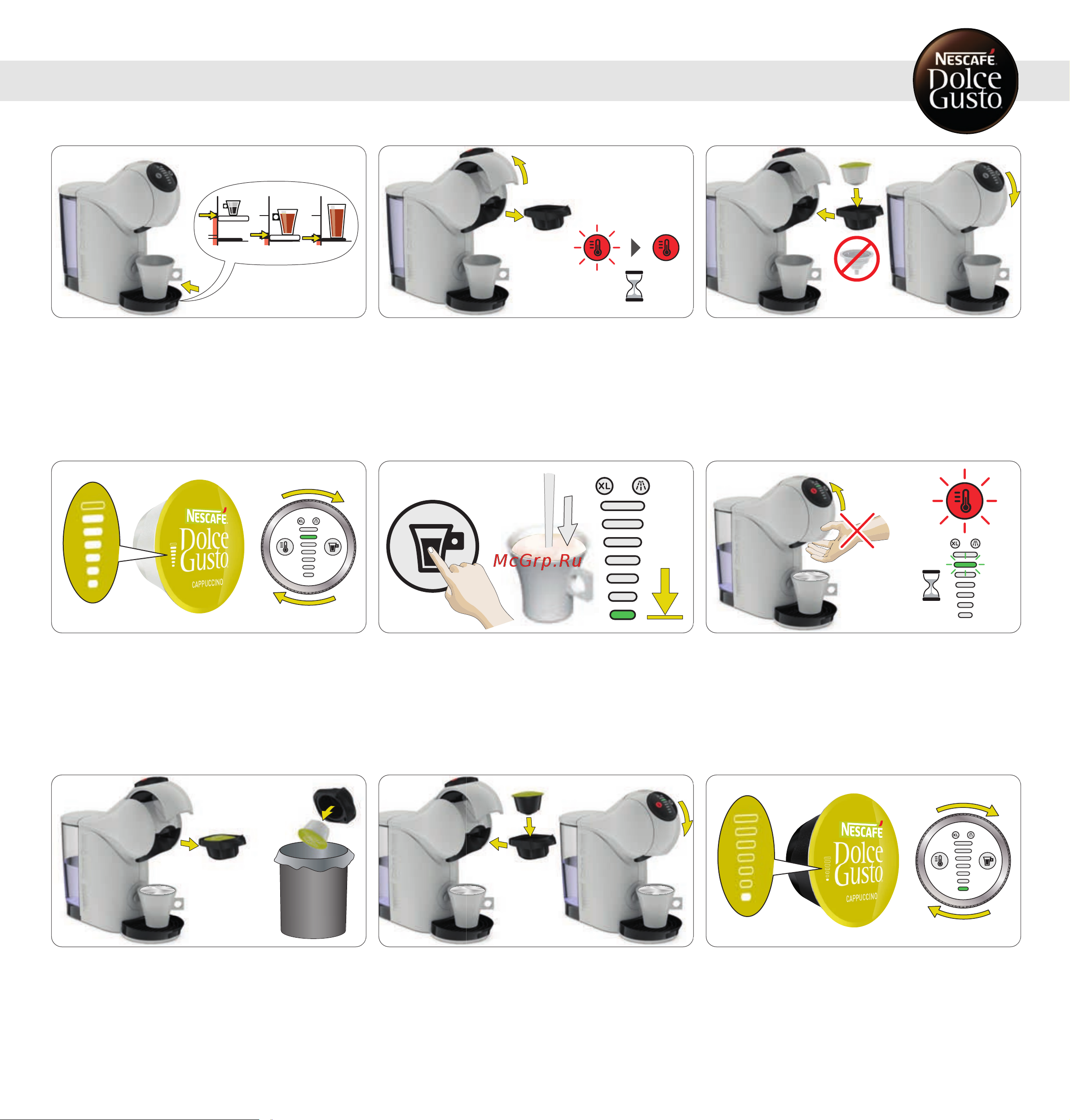 Krups Dolce Gusto GENIO S KP240131 белая Руководство по эксплуатации онлайн [13/22] 891469