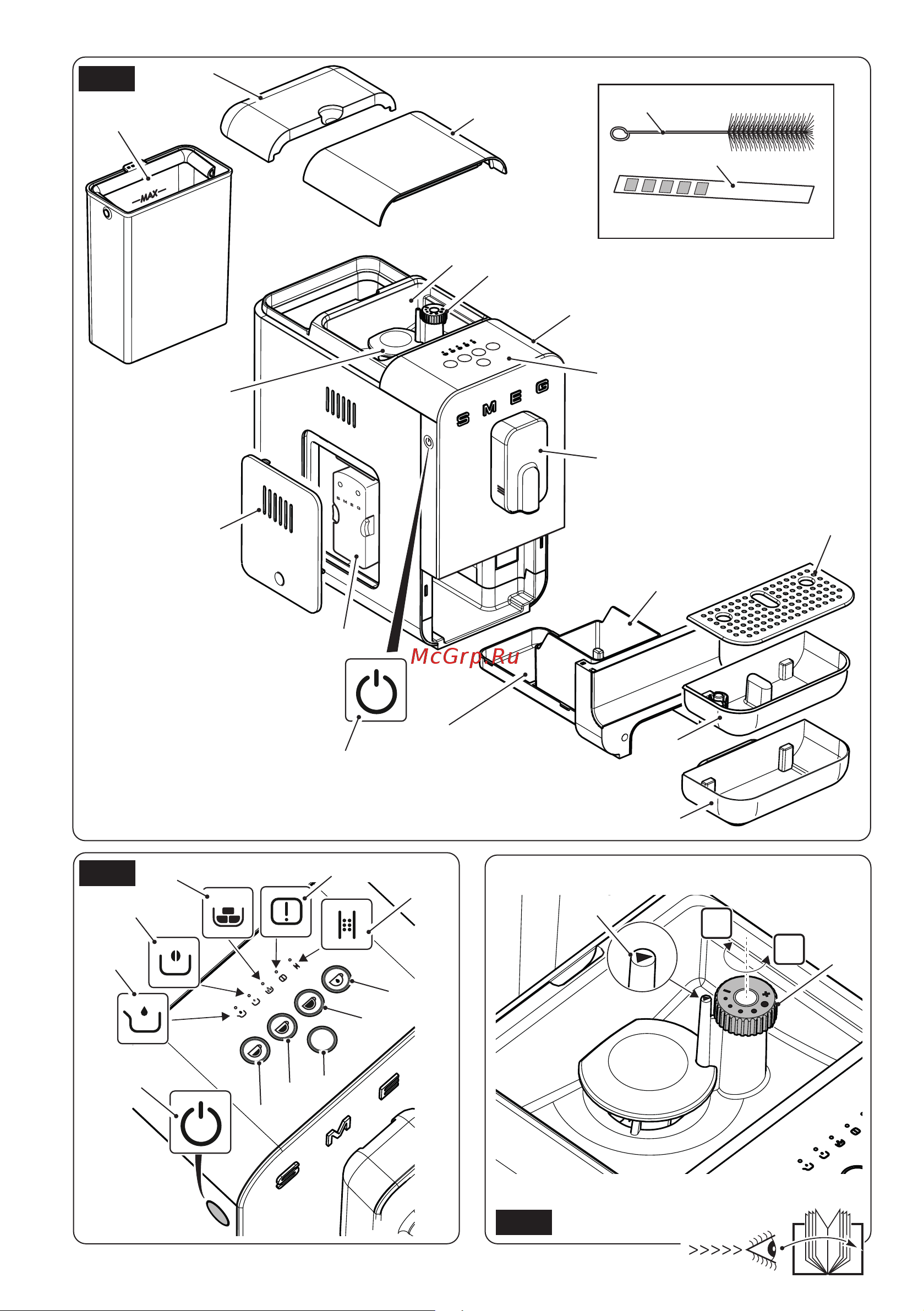 Smeg BCC11WHMEU белая Руководство по эксплуатации онлайн [3/23] 891542
