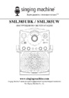 Singing Machine SML385UBK Руководство по эксплуатации