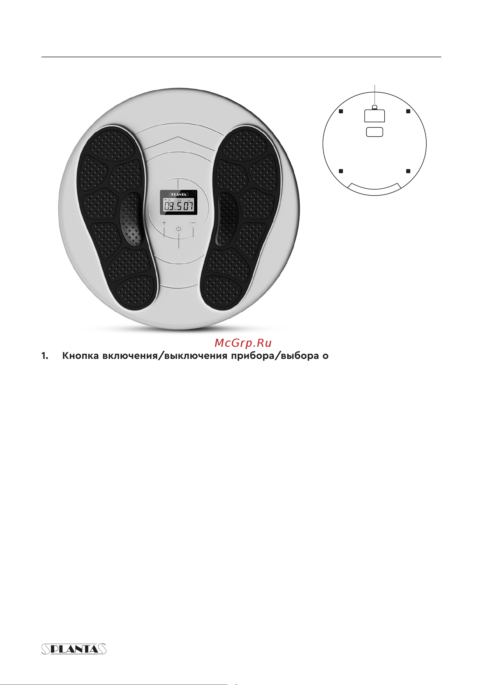 Planta EMSF-20 Руководство по эксплуатации онлайн [8/16] 891713