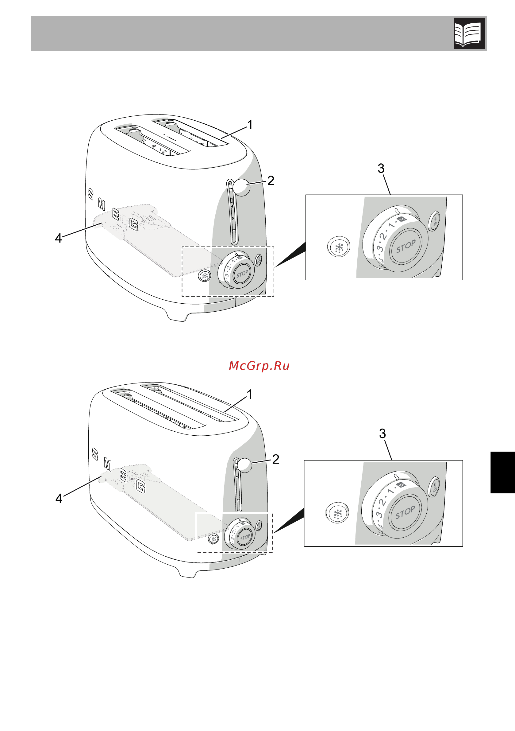 Smeg TSF01BLEU черный Руководство по эксплуатации онлайн [7/15] 891759