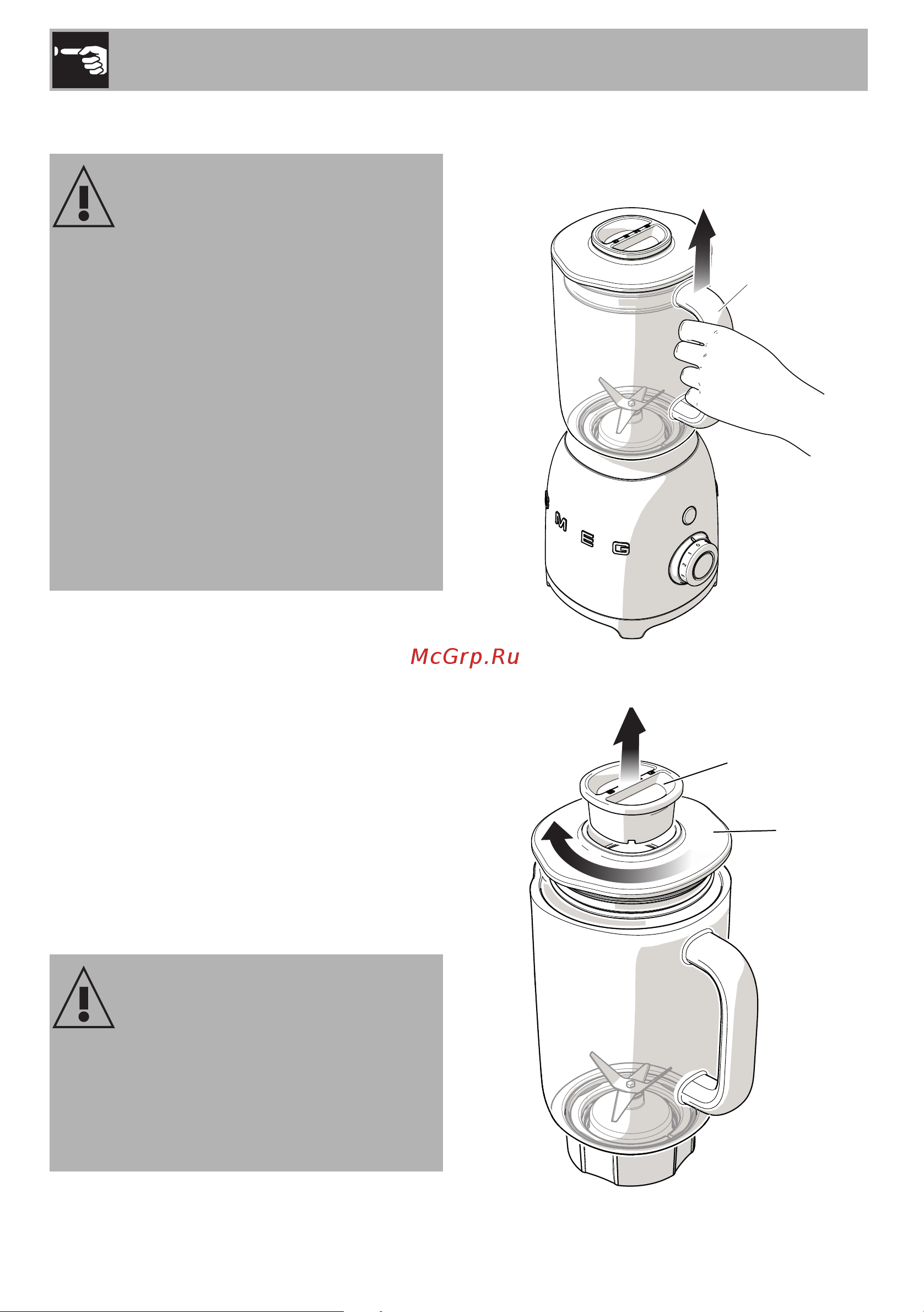 Smeg BLF01BLEU черный Руководство по эксплуатации онлайн [12/27] 891766