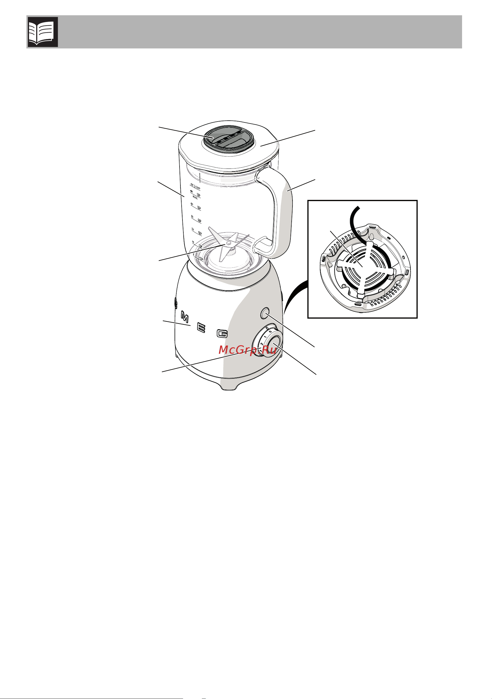 Smeg BLF01BLEU черный Руководство по эксплуатации онлайн [8/27] 891766