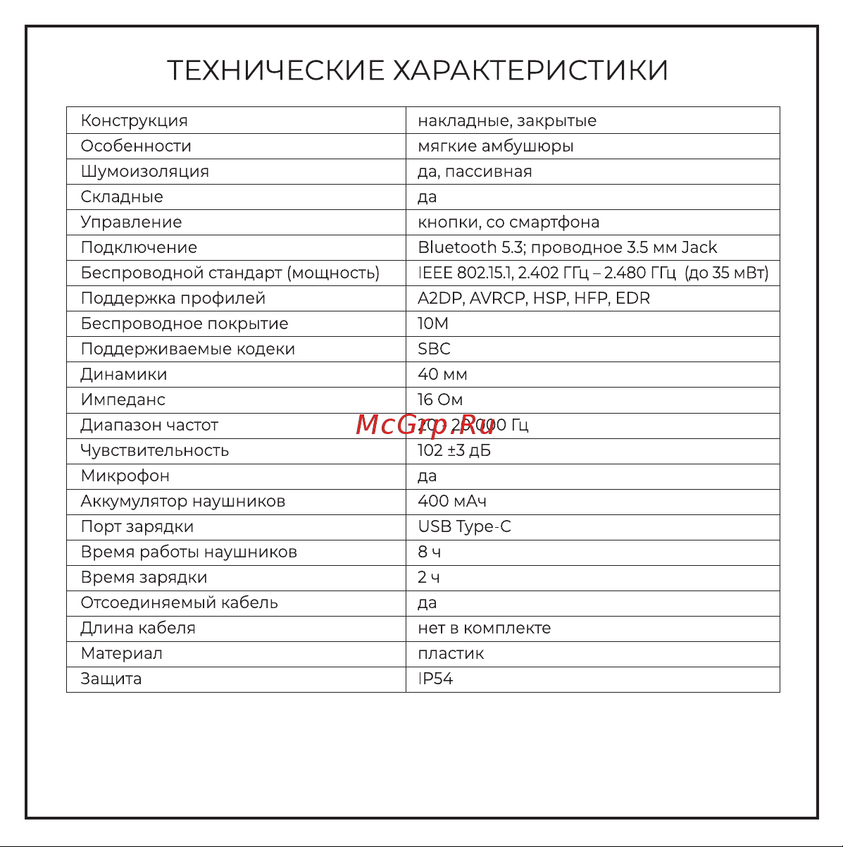 Hiper LIVE HTW-QTX30 Black Руководство по эксплуатации онлайн [5/12] 891850