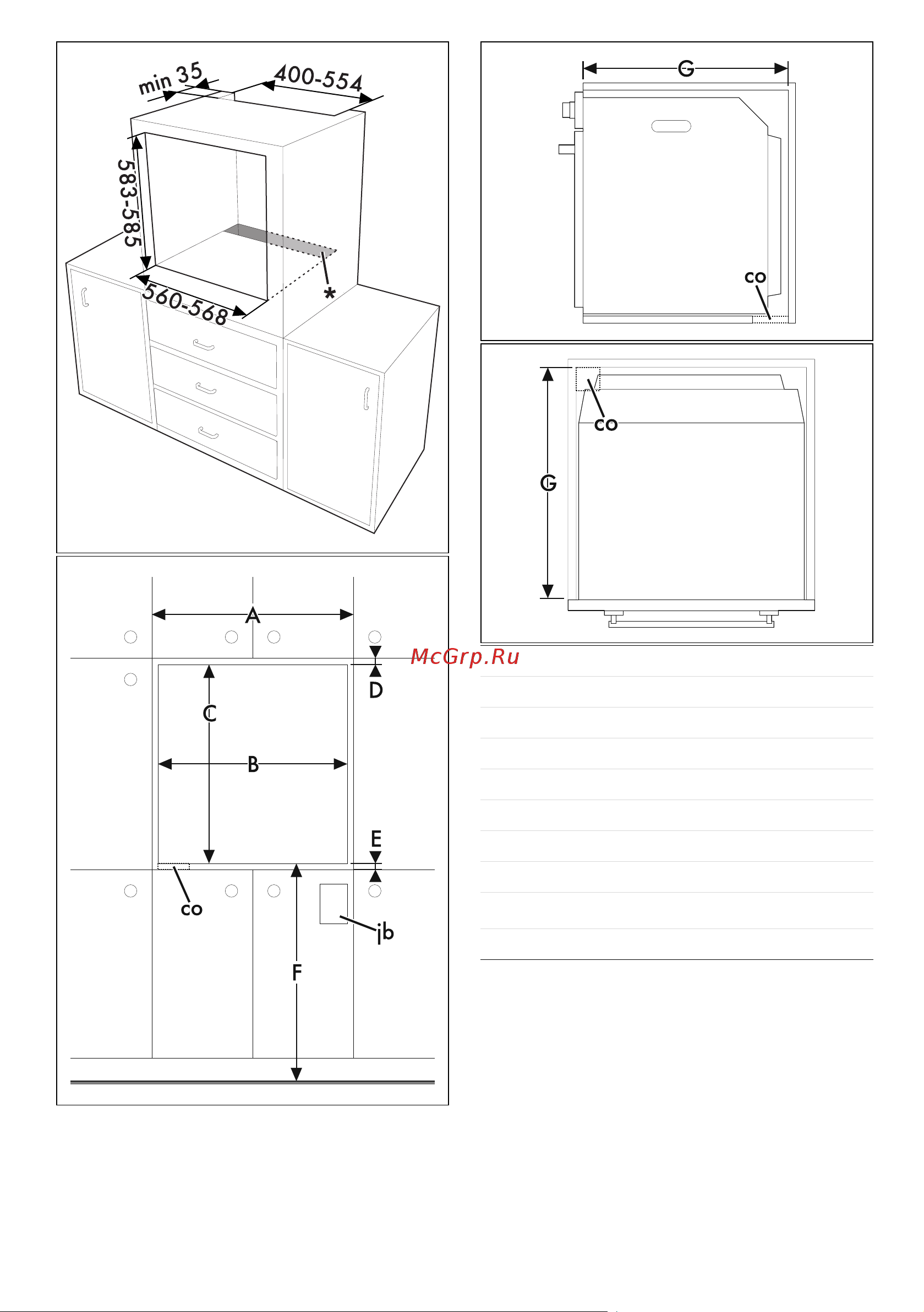 Smeg SO6302M2N      Руководство по эксплуатации онлайн [42/44] 892185