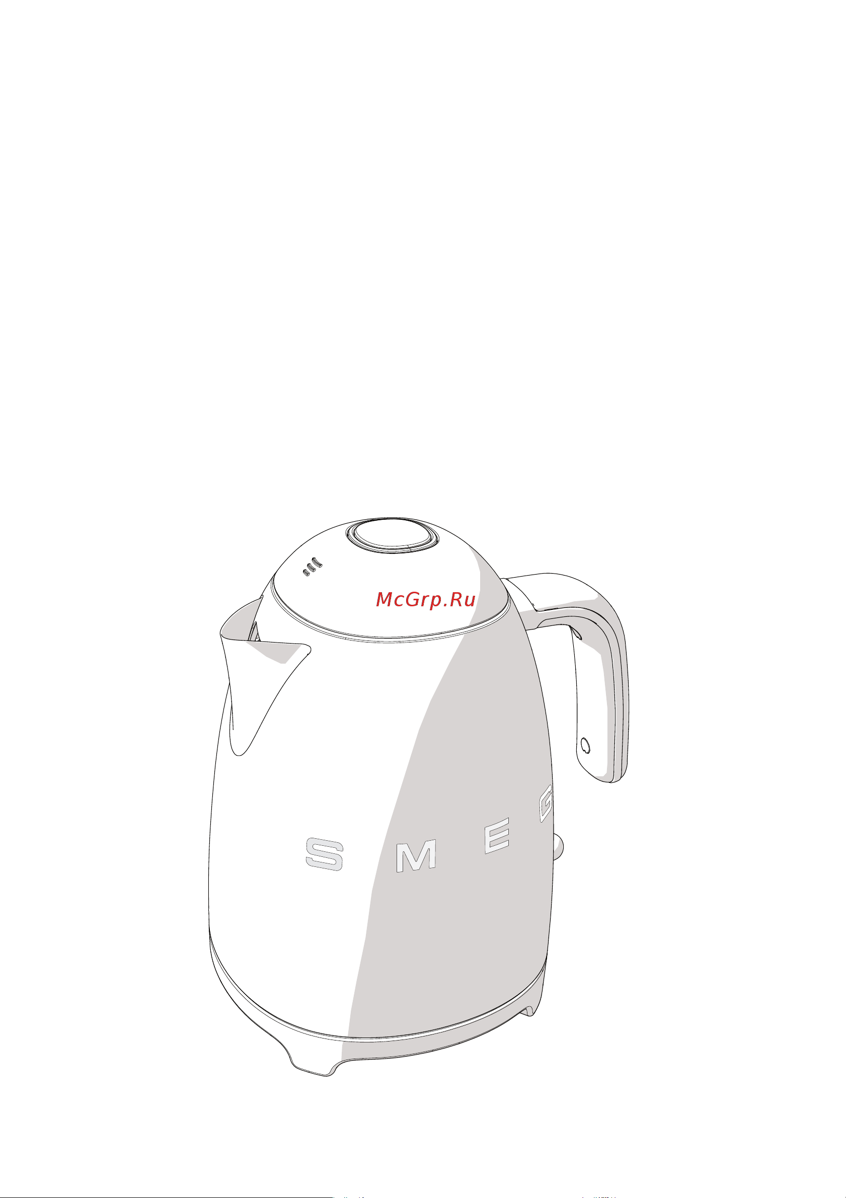 Smeg KLF03SSEU хромированный Руководство по эксплуатации онлайн