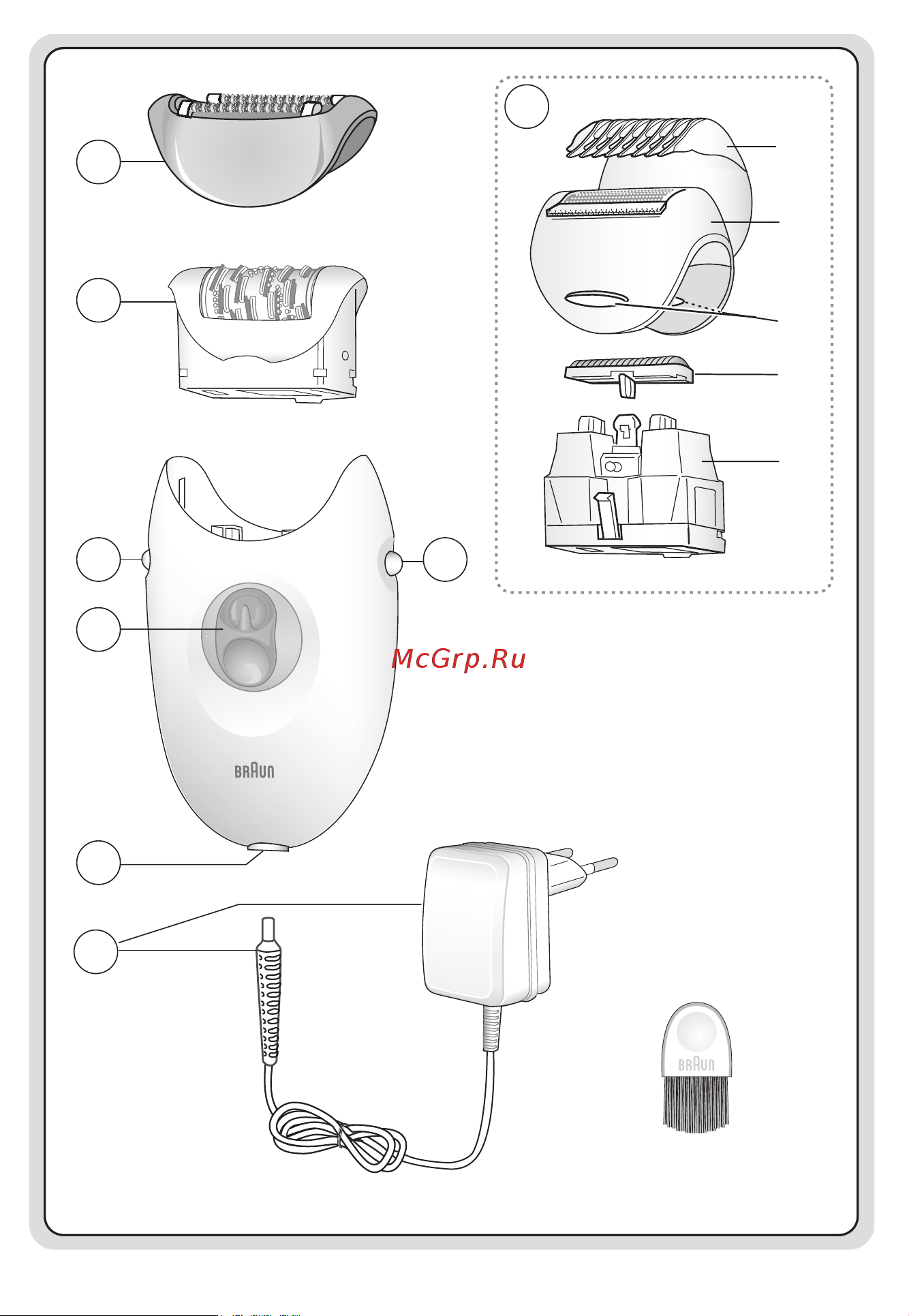Braun SE 3420 Руководство по эксплуатации онлайн [3/119] 892788
