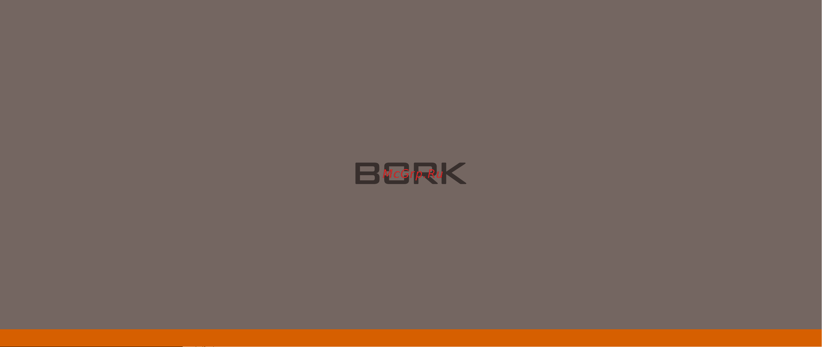 Bork K516 серебристый Руководство по эксплуатации онлайн