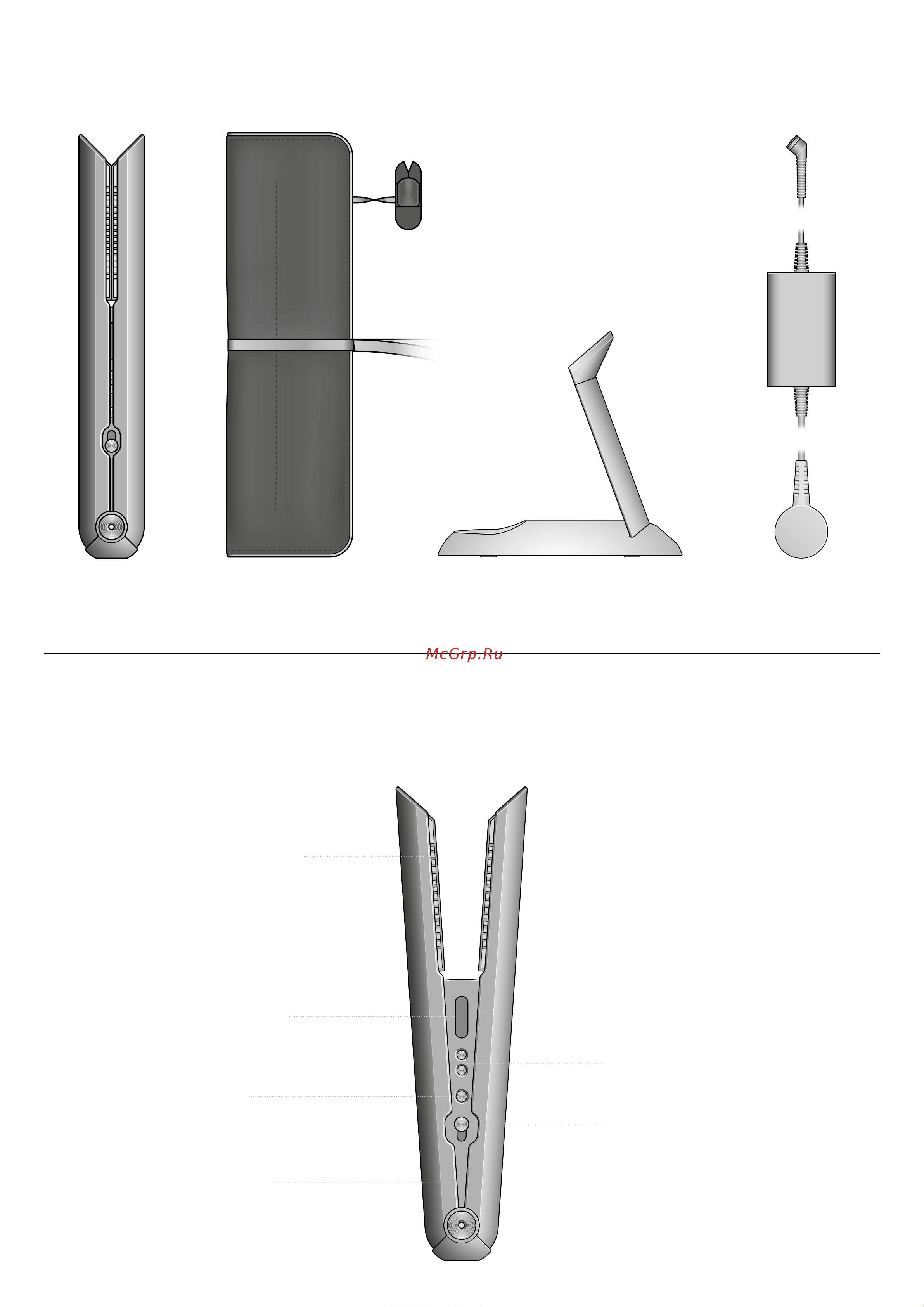 Dyson HS07 Corrale Fuchsia Руководство по эксплуатации онлайн [3/7] 892889