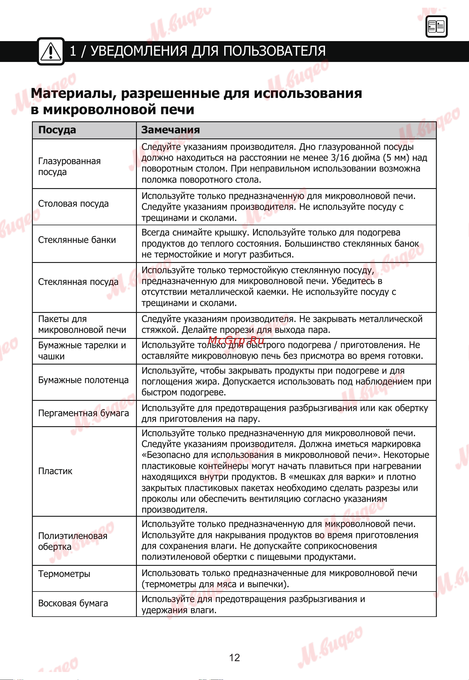Brandt BMG2120X нержавеющая сталь/черная Руководство по эксплуатации онлайн [13/28] 892974