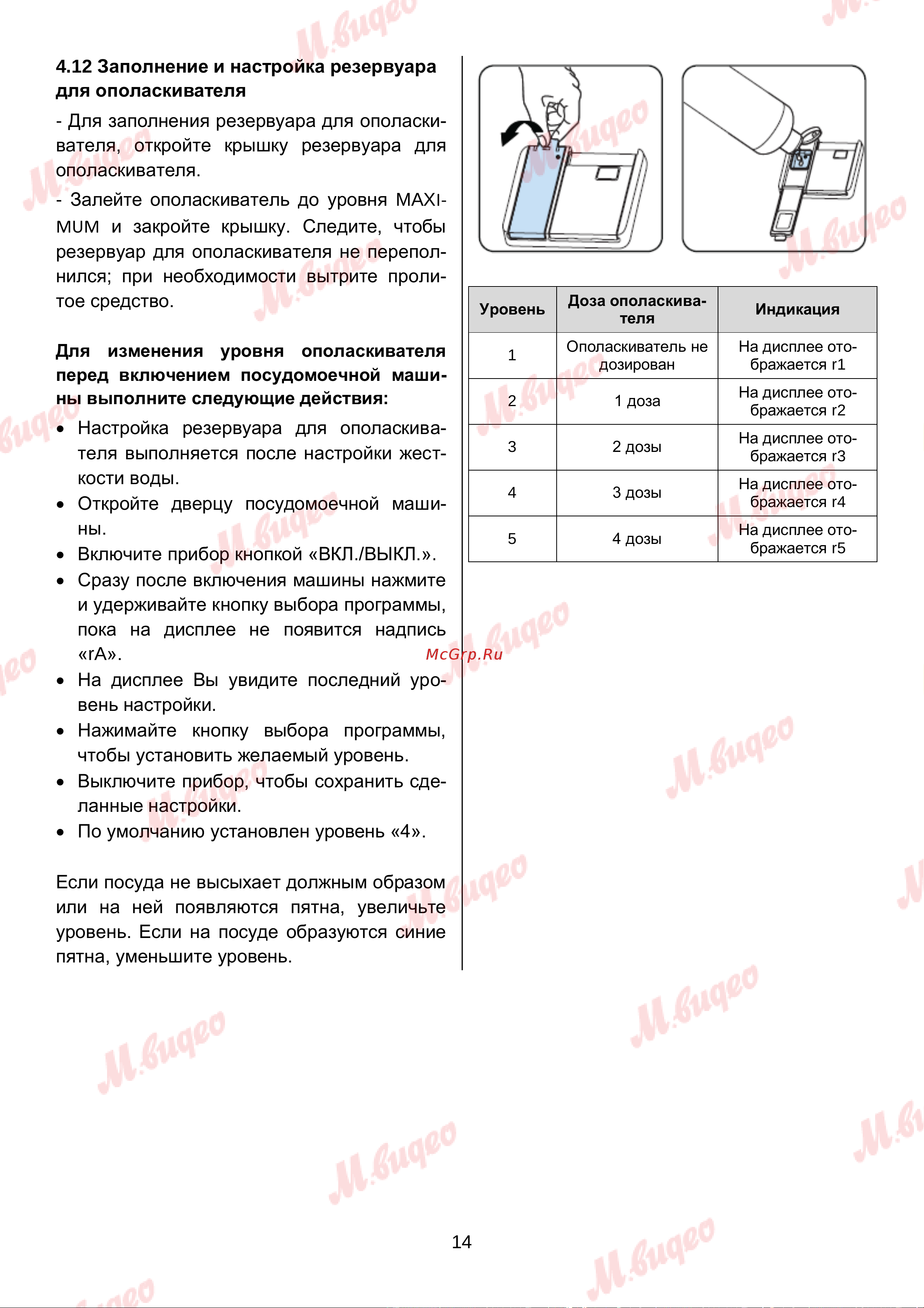 Brandt BKFI1347J Руководство по эксплуатации онлайн [14/27] 892983