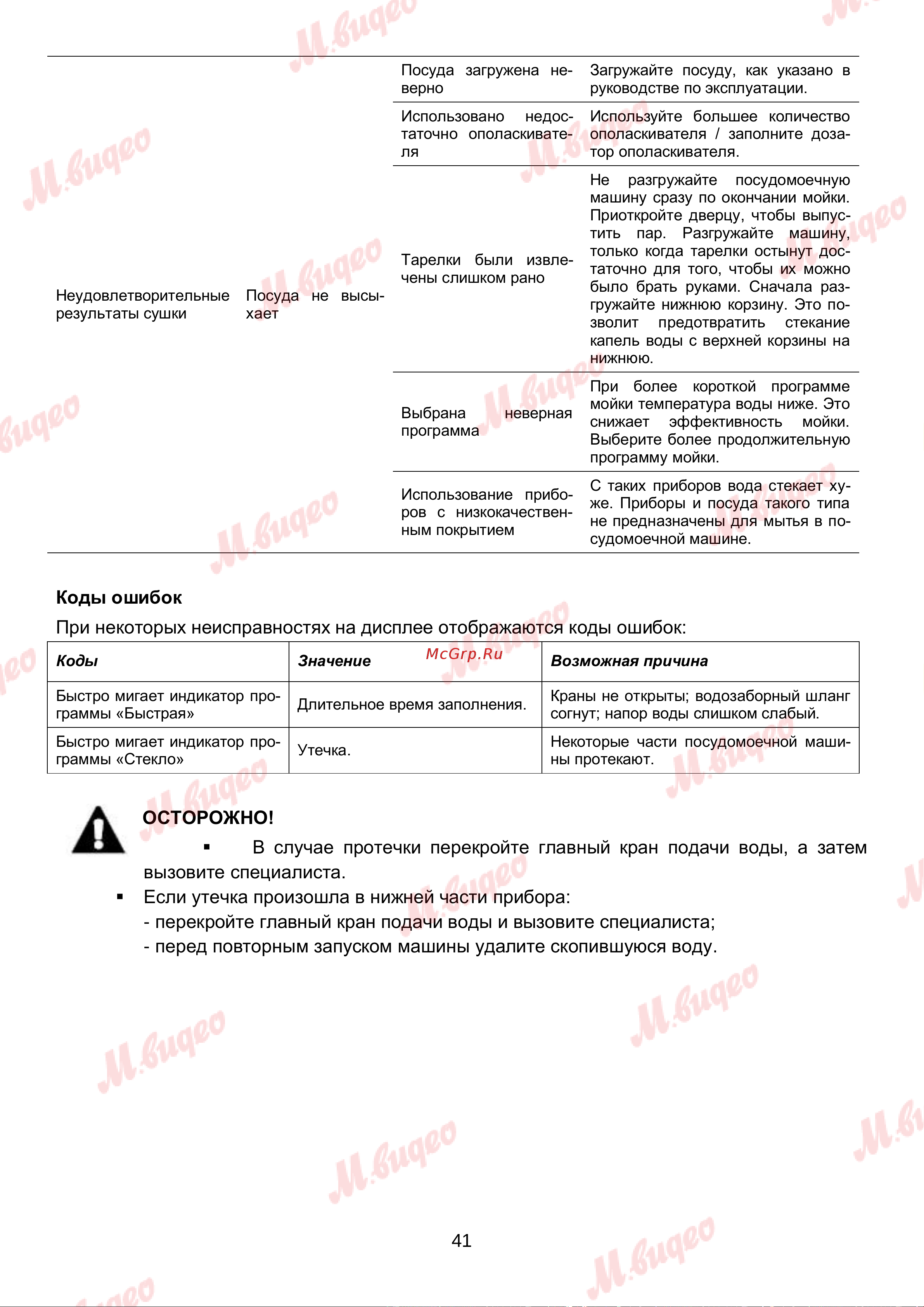 Brandt VS1010J Руководство по эксплуатации онлайн [41/46] 892992