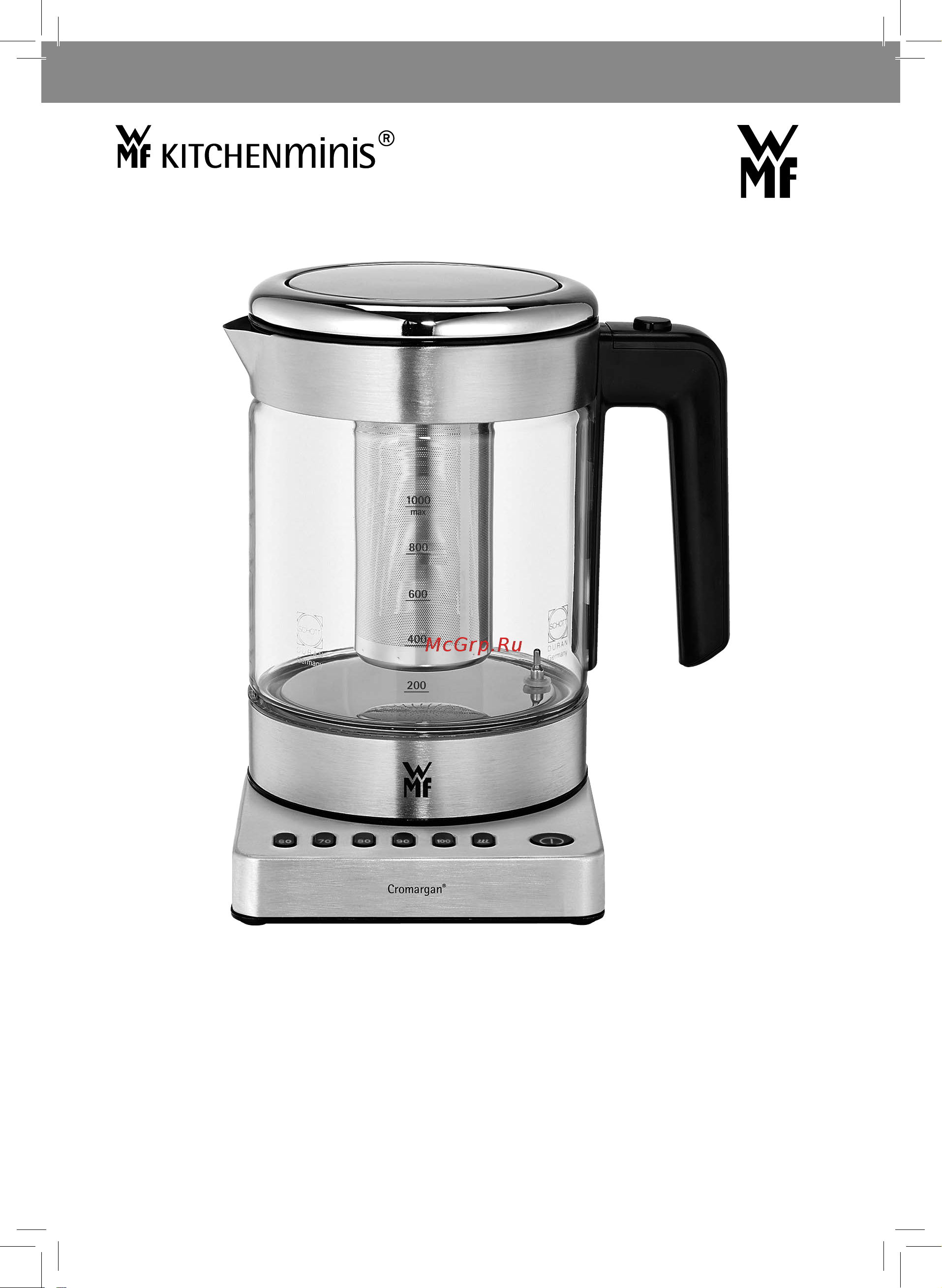 WMF KITCHENminis Vario 0413180712, как новый Руководство по эксплуатации онлайн