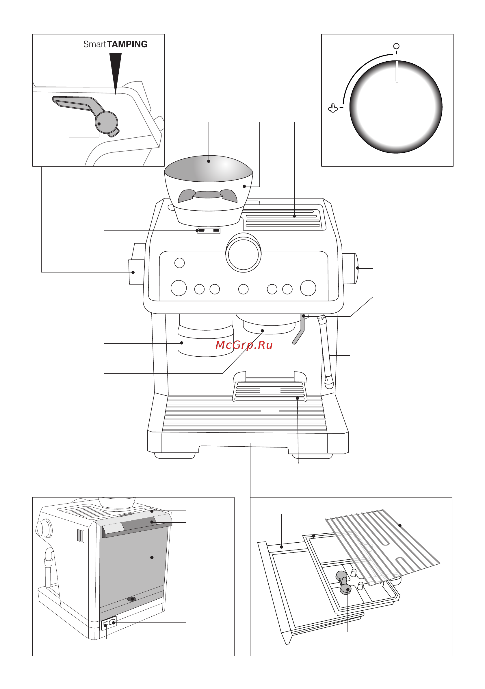 Delonghi EC9355.BM Руководство по эксплуатации онлайн [3/276] 893521