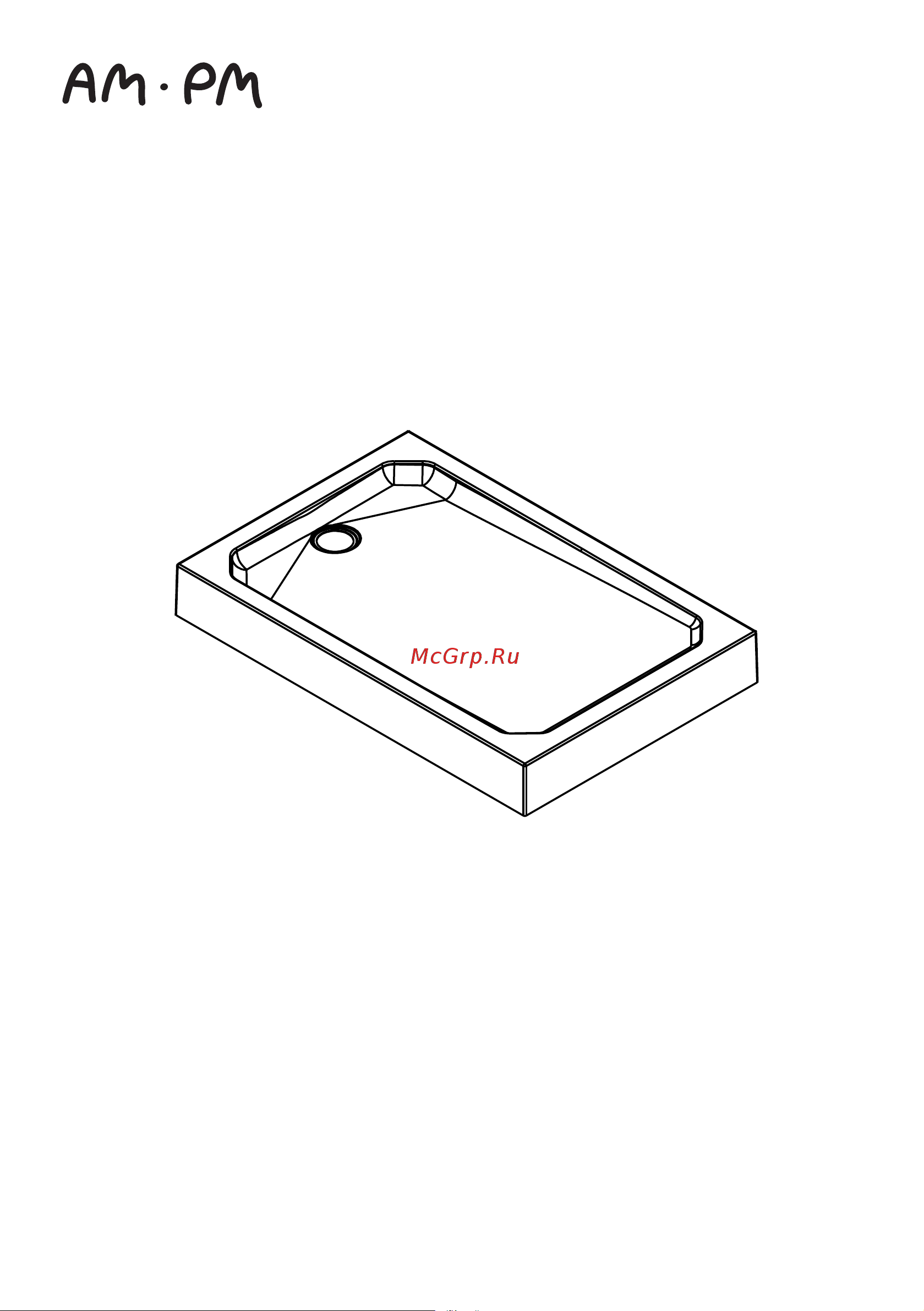 AM.PM W90T-404-12090W Руководство по эксплуатации онлайн