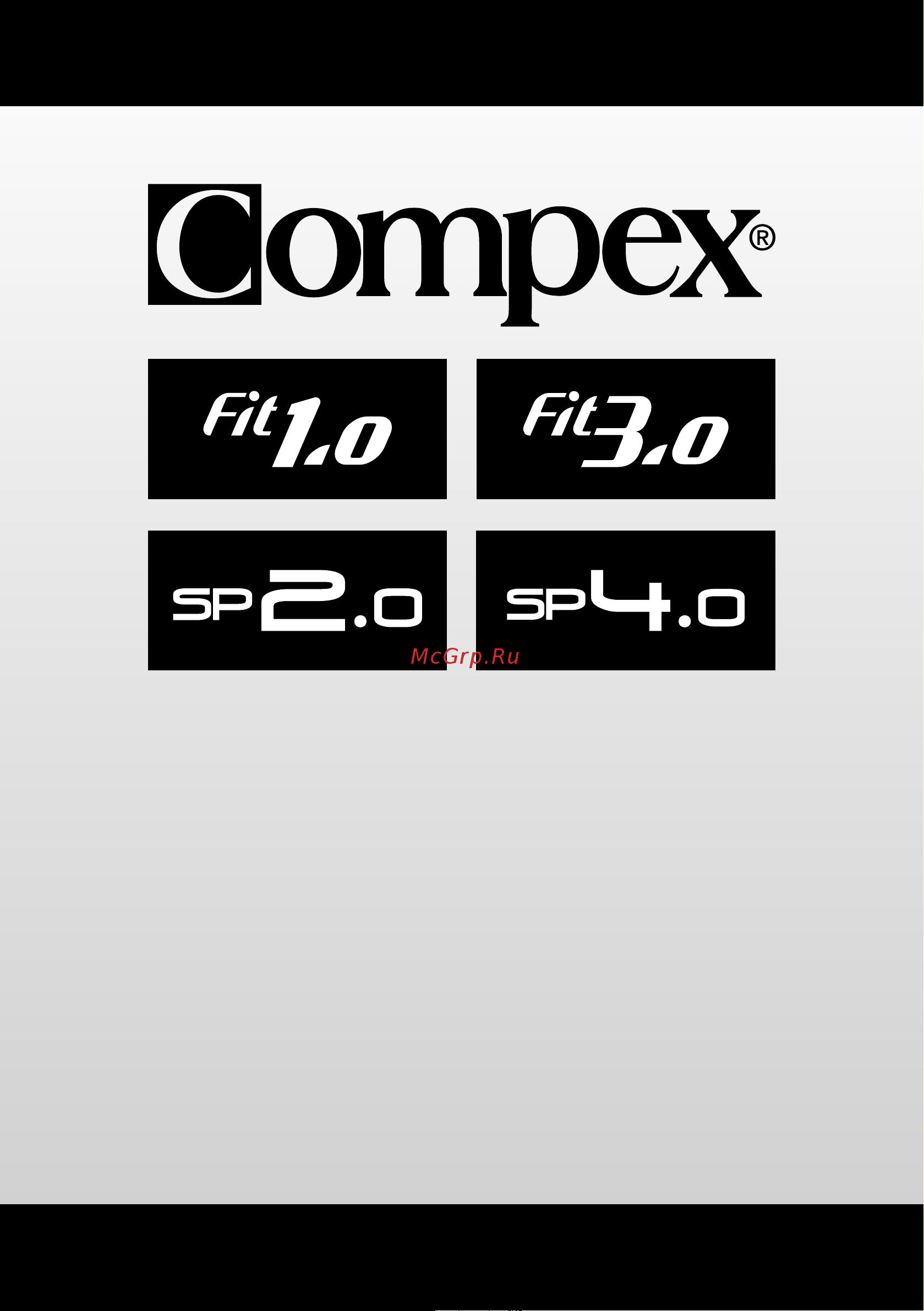 Compex Fit 3.0 Light Blue Руководство по эксплуатации онлайн [2/226] 893974