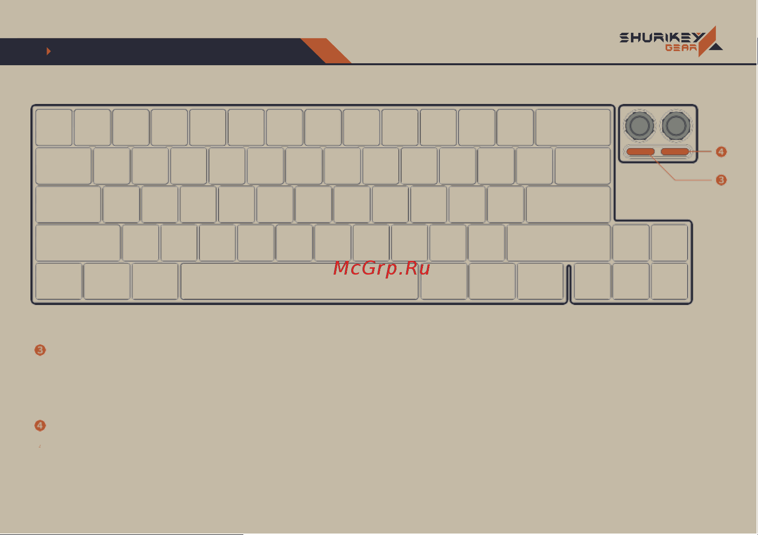 Shurikey Hanzo 003 (русская раскладка) Руководство по эксплуатации онлайн [6/24] 894029