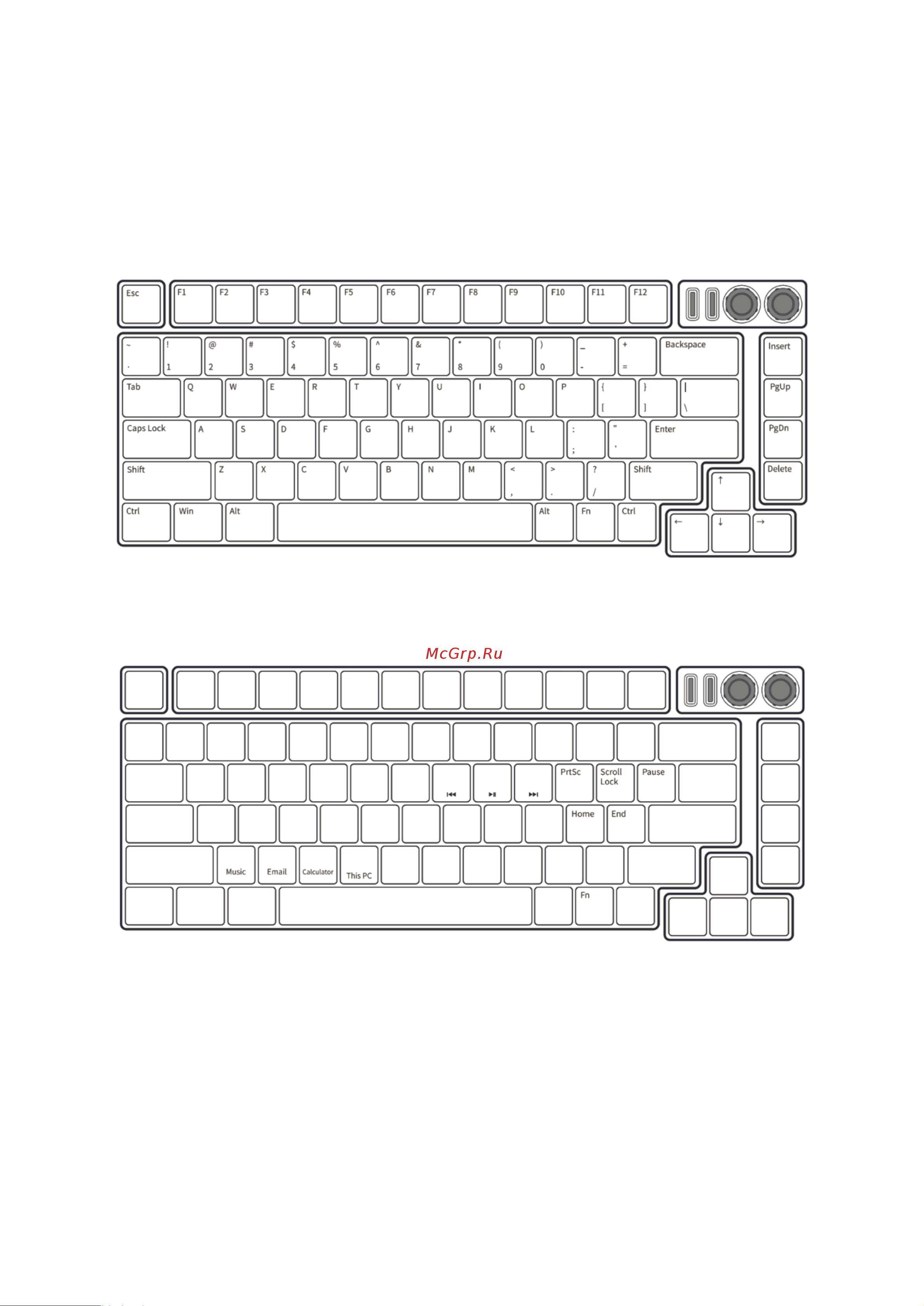 Shurikey Saizo 002 (русская раскладка) Руководство по эксплуатации онлайн