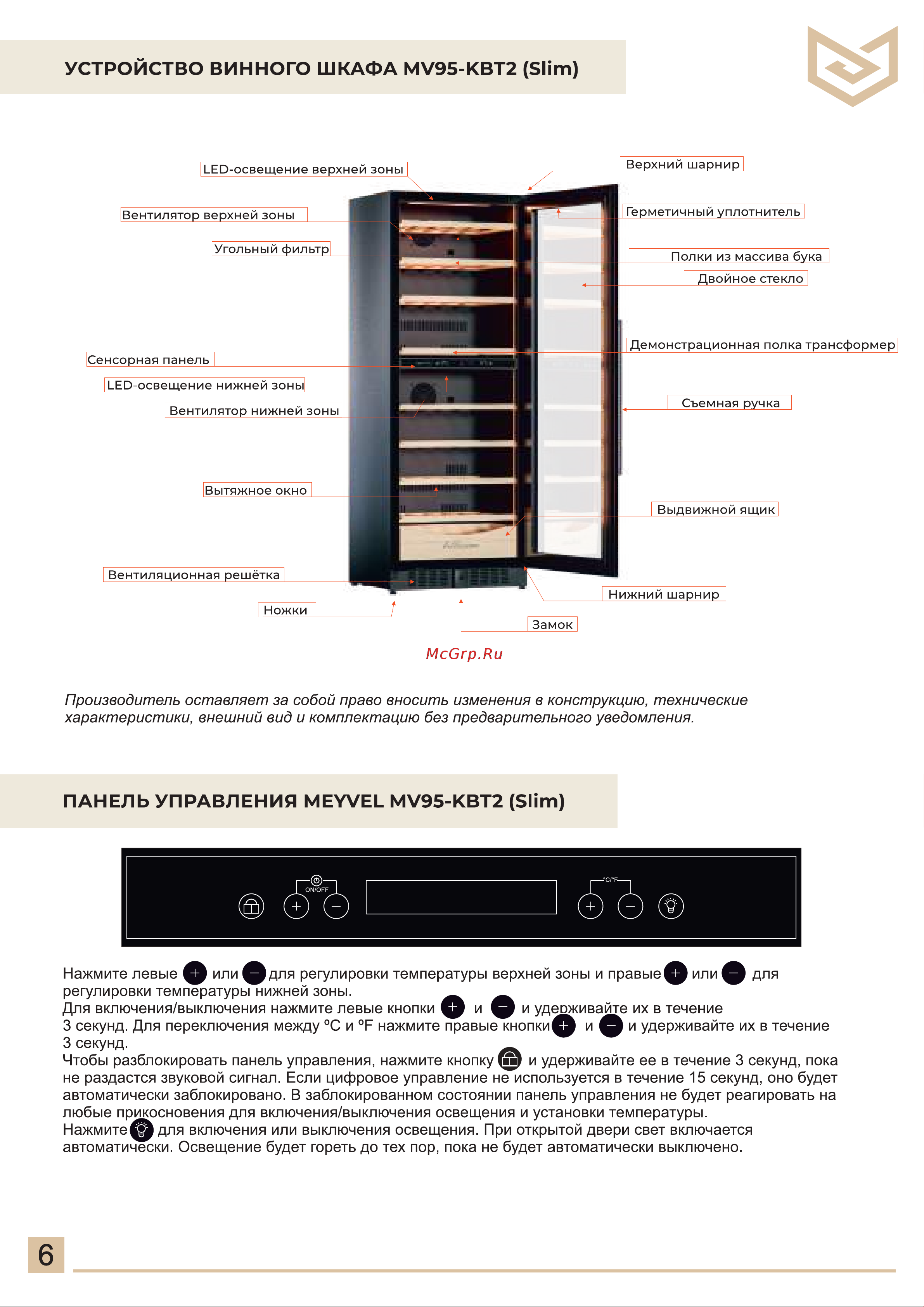 Meyvel MV141PRO-KST2 Руководство по эксплуатации онлайн [6/28] 894120