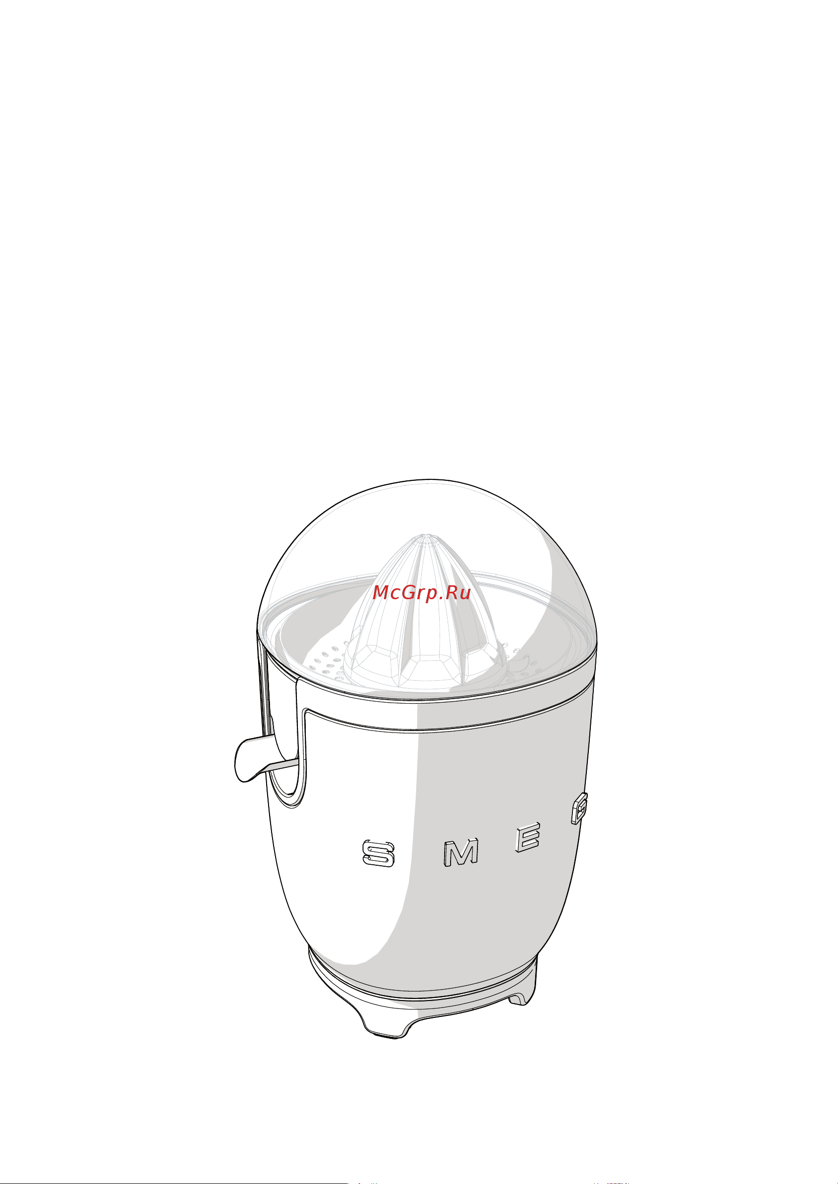 Smeg CJF01WHMEU белая Руководство по эксплуатации онлайн