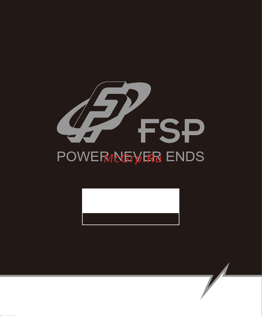 FSP QD-650PNR 80+ Руководство по эксплуатации онлайн
