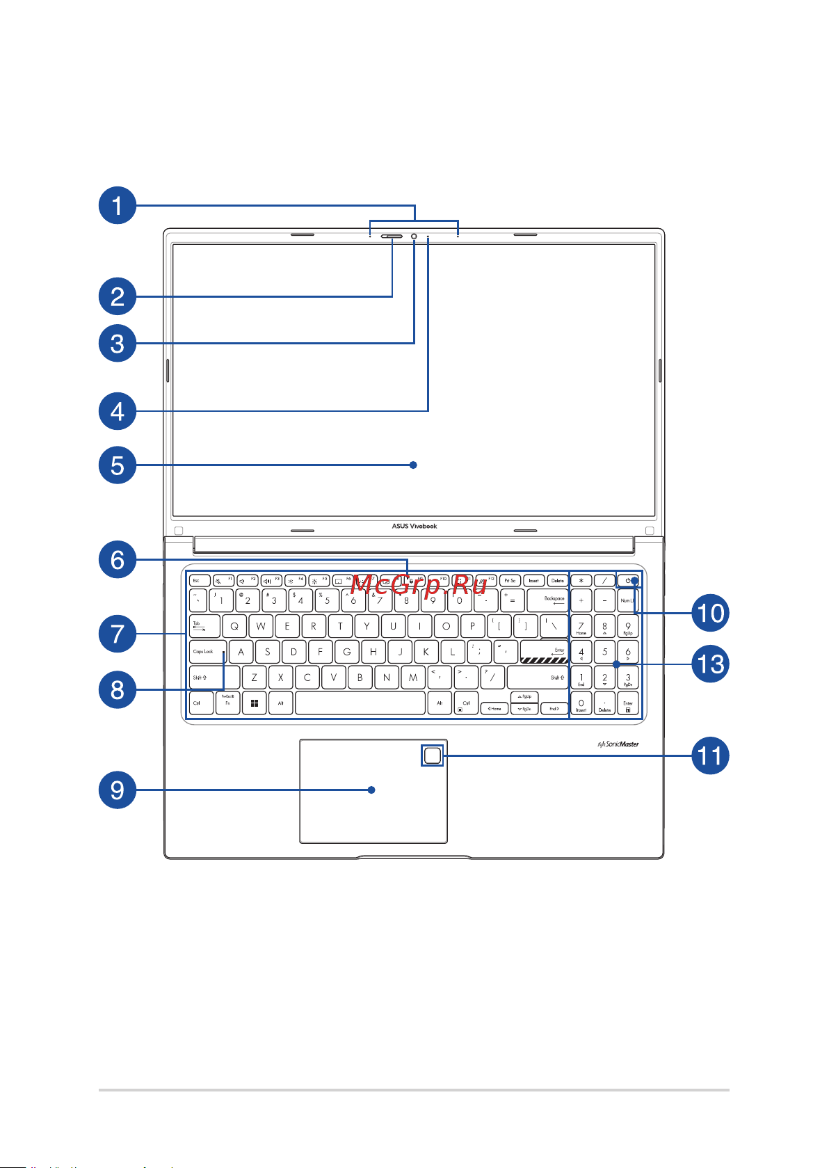 Asus X1504ZA Vivobook 15 (BQ084) Руководство по эксплуатации онлайн [18/105] 895323
